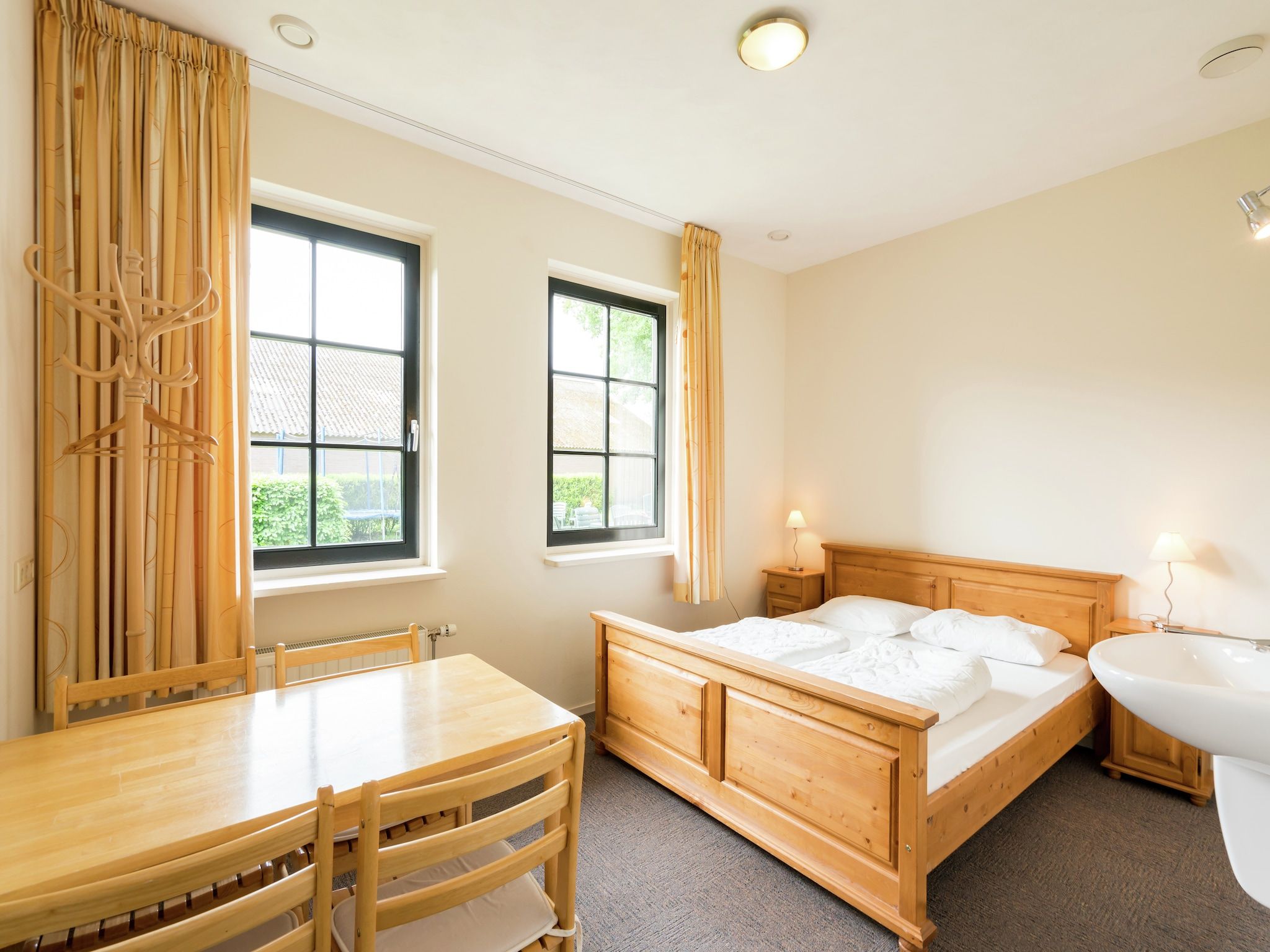 Een slaapkamer van Gerhardeshoeve in Hardenberg-Rheeze