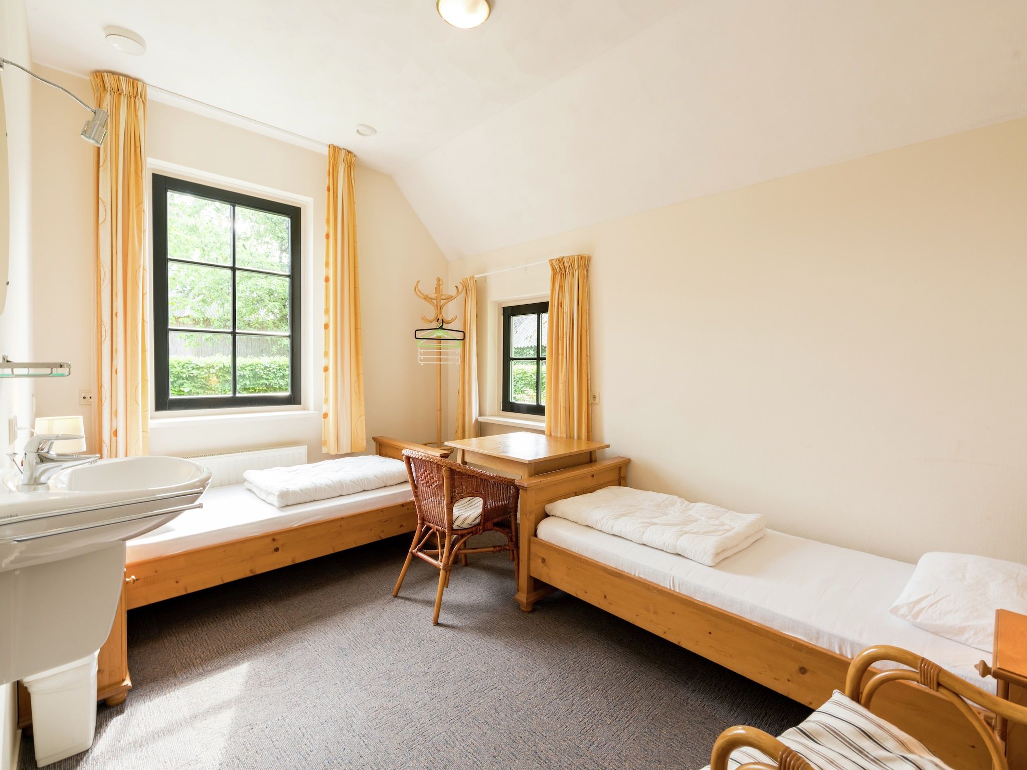 Een slaapkamer van Gerhardeshoeve in Hardenberg-Rheeze