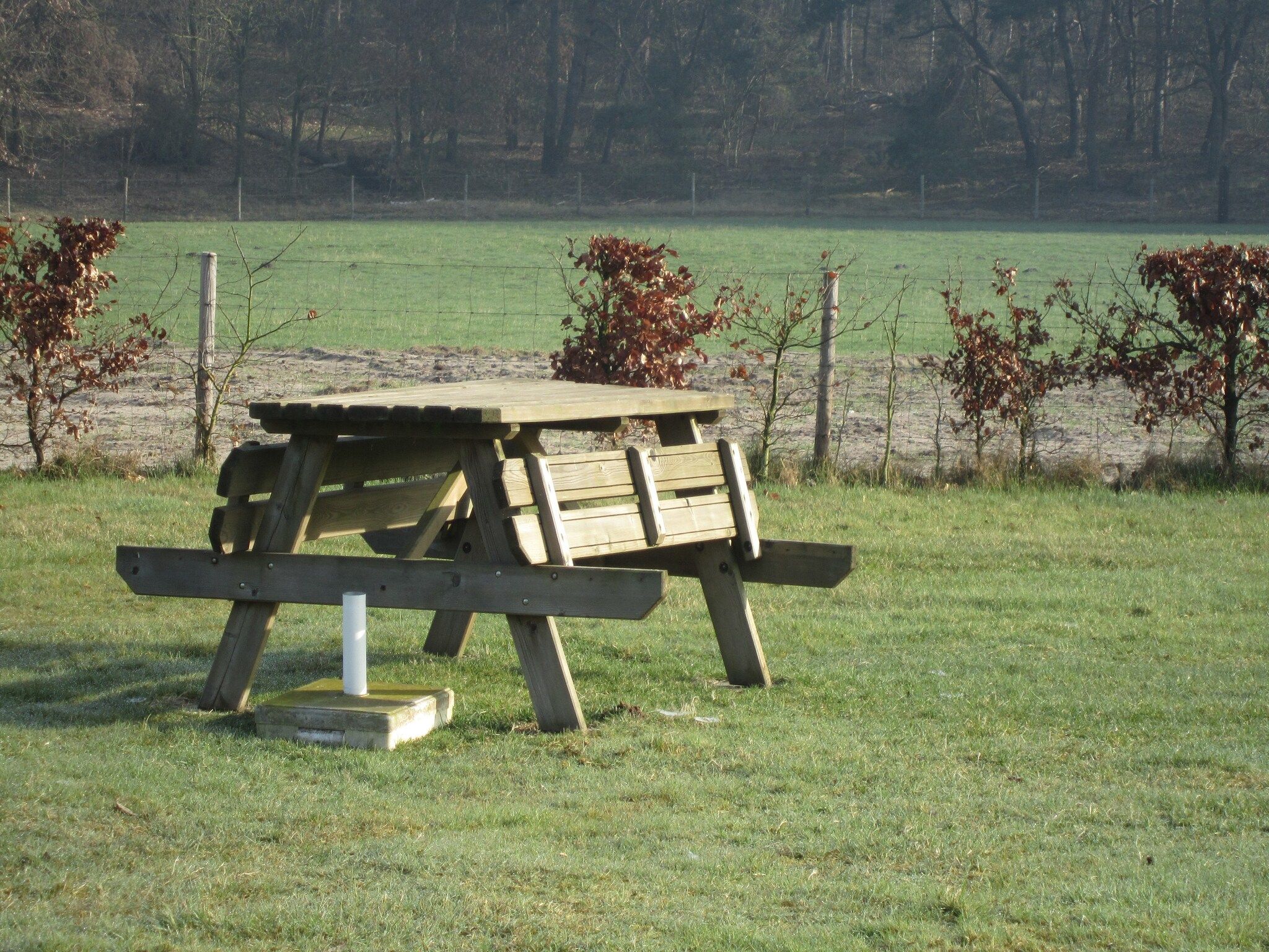 De tuin van Le Petit Miracle in Well