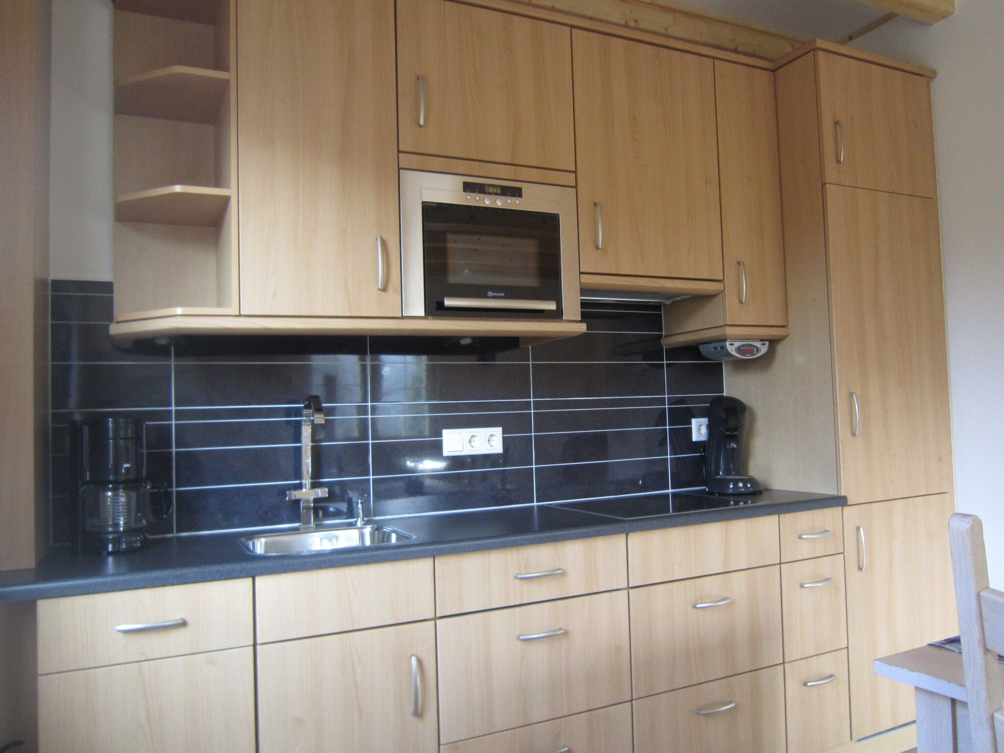 De keuken van Le Petit Miracle in Well