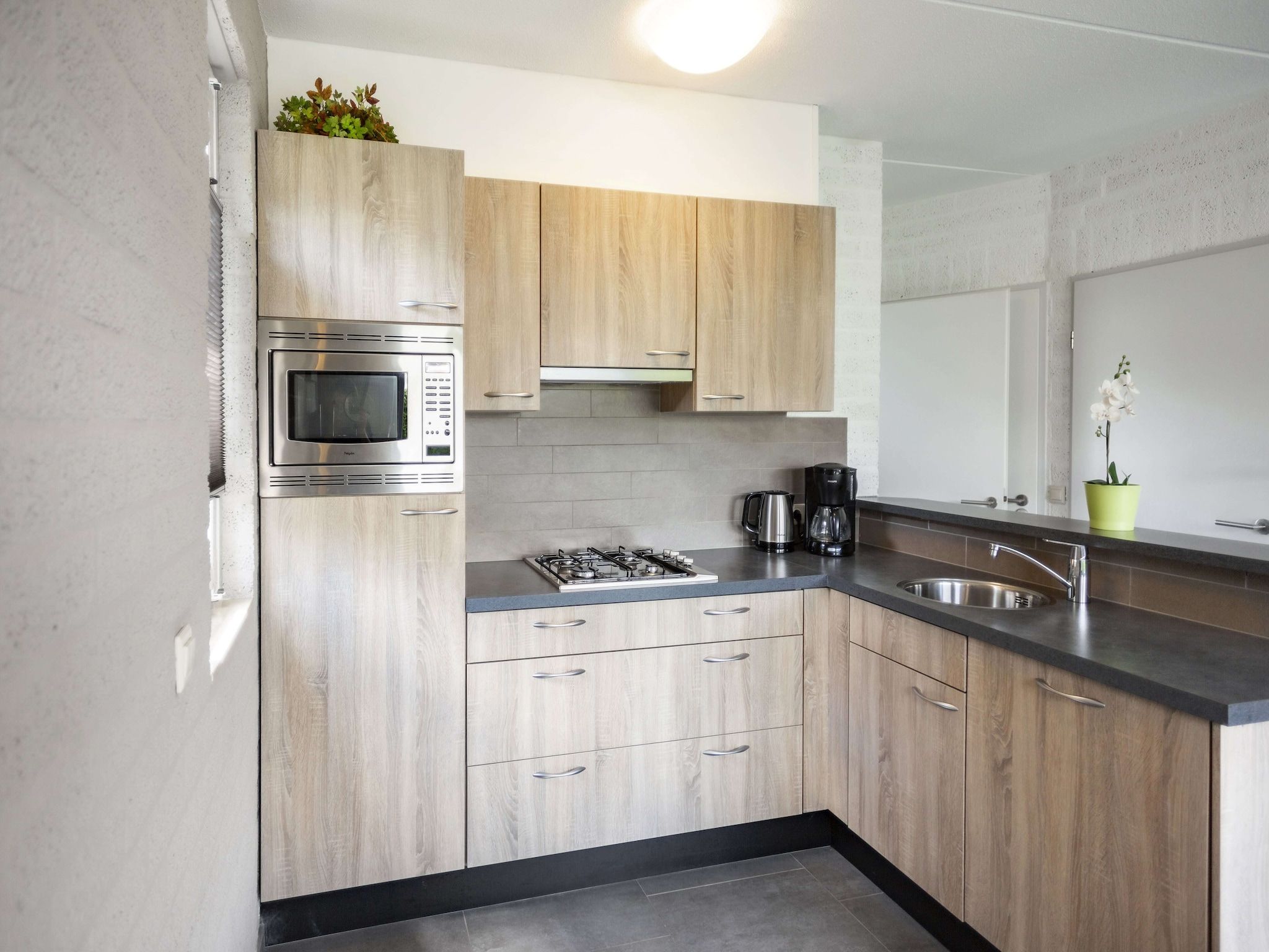 De keuken van De Riethorst 2 in Plasmolen