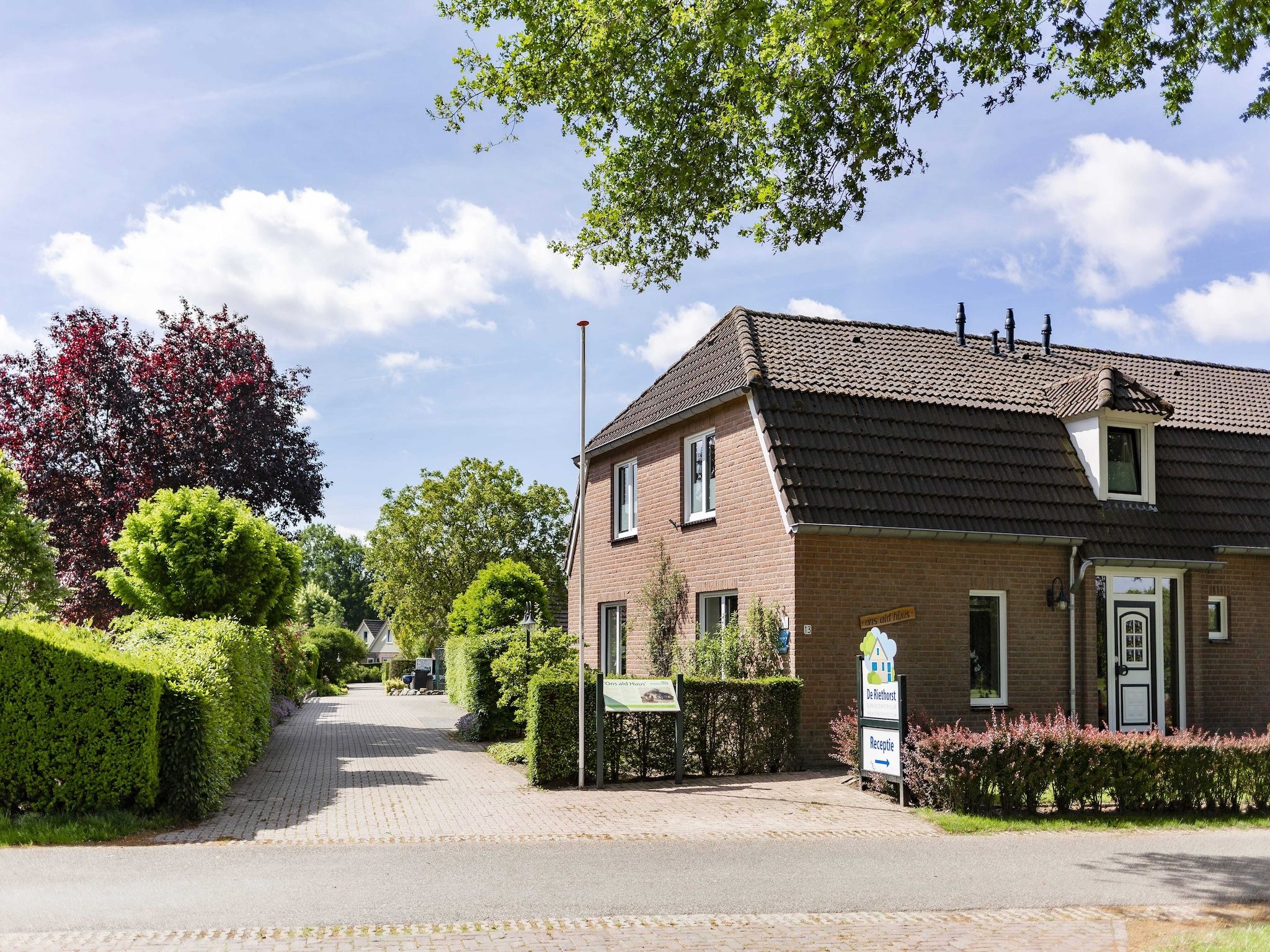 De buitenkant van De Riethorst 2 in Plasmolen