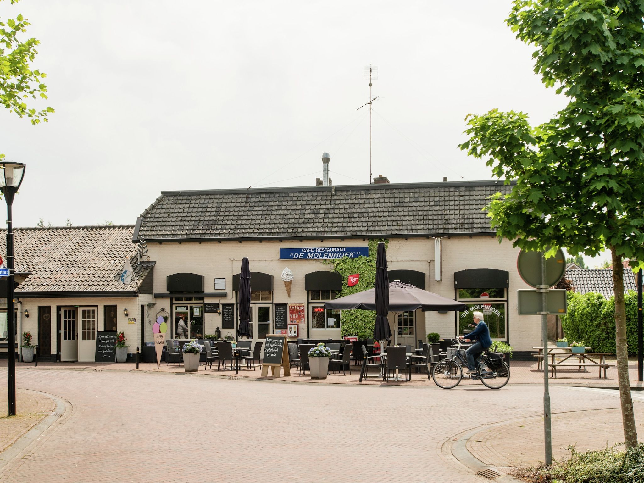 De omgeving van Zonnenberg 34 in Heeten