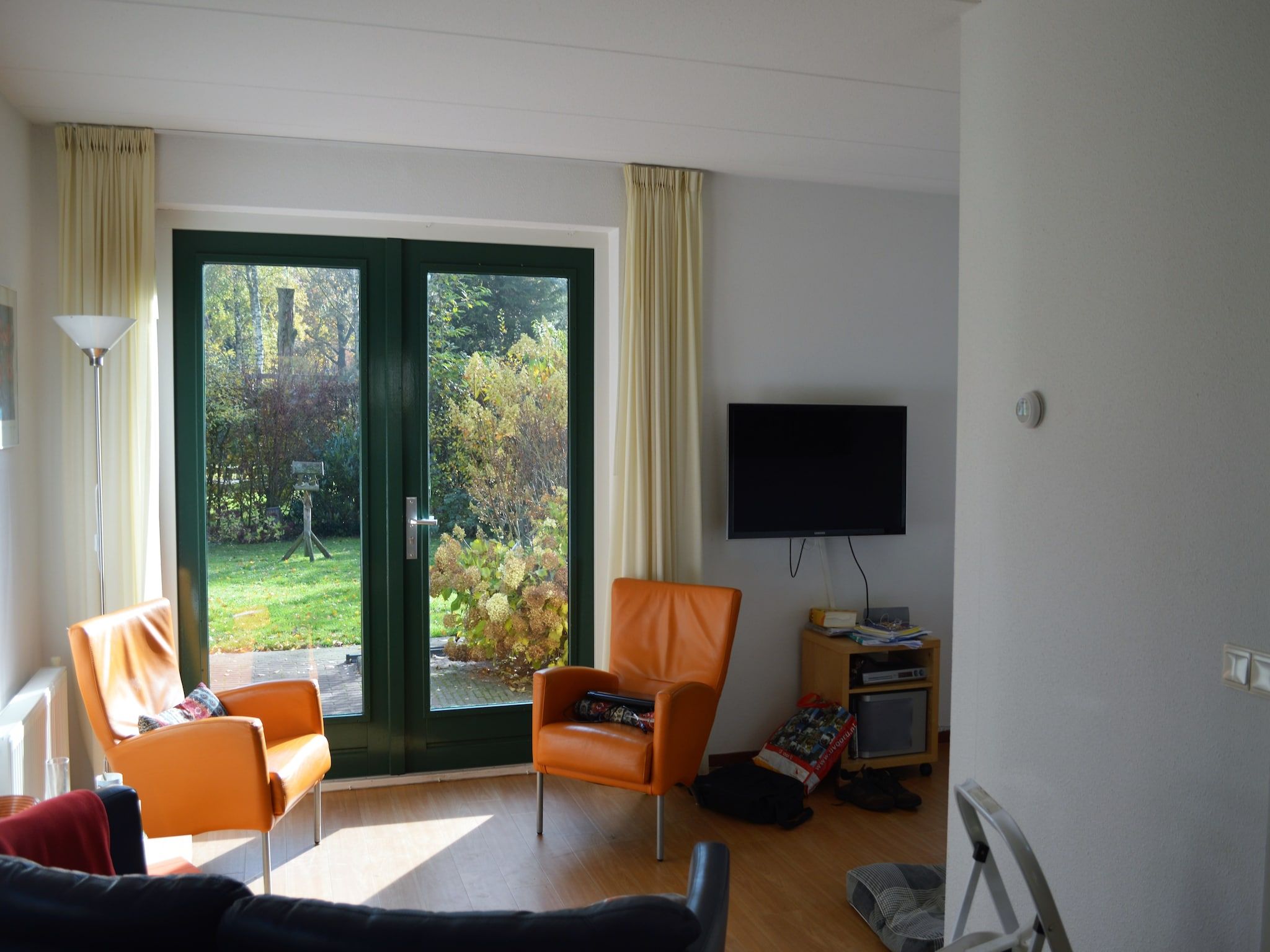 De woonkamer van Zonnenberg 34 in Heeten