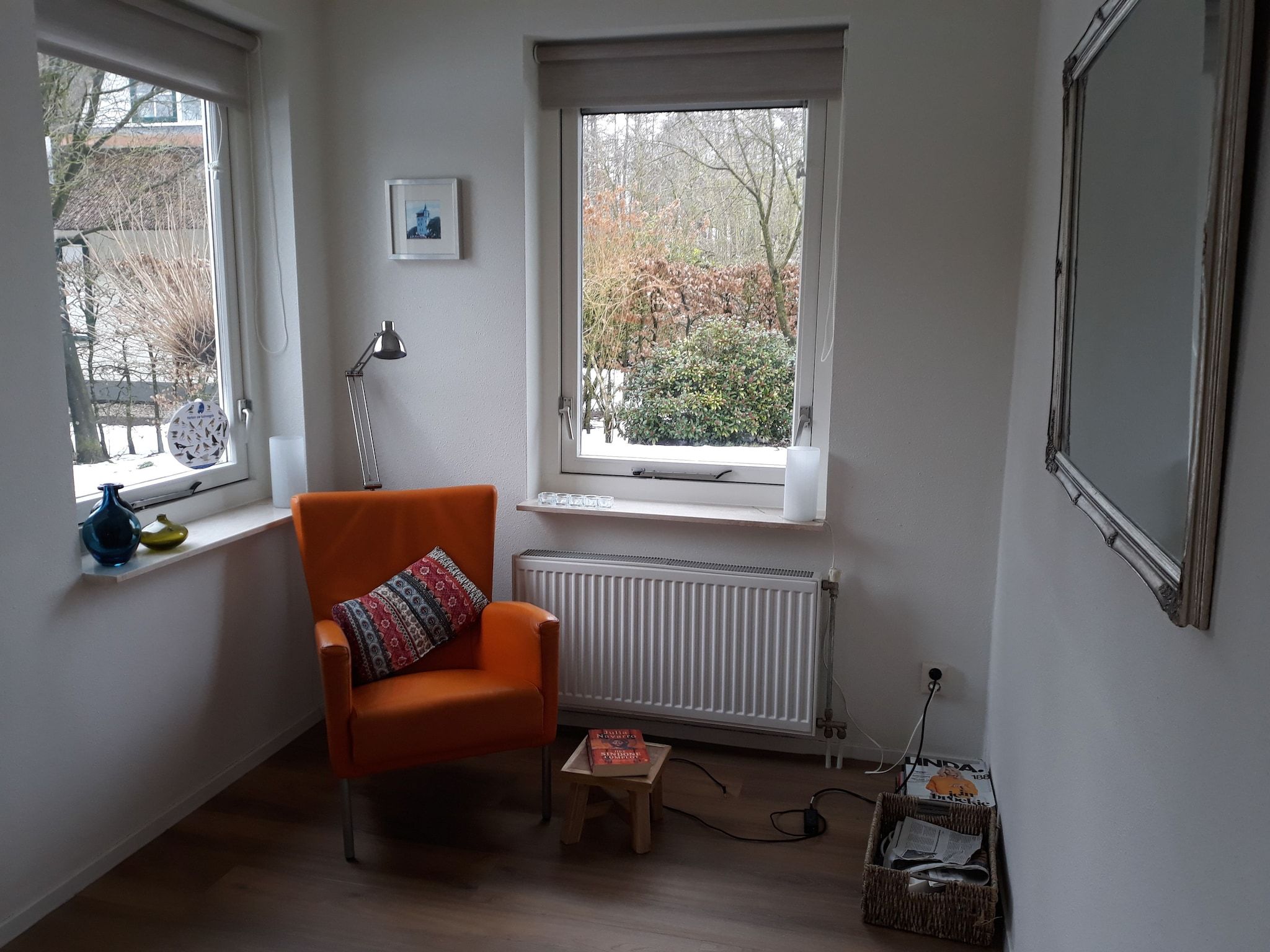 De woonkamer van Zonnenberg 34 in Heeten