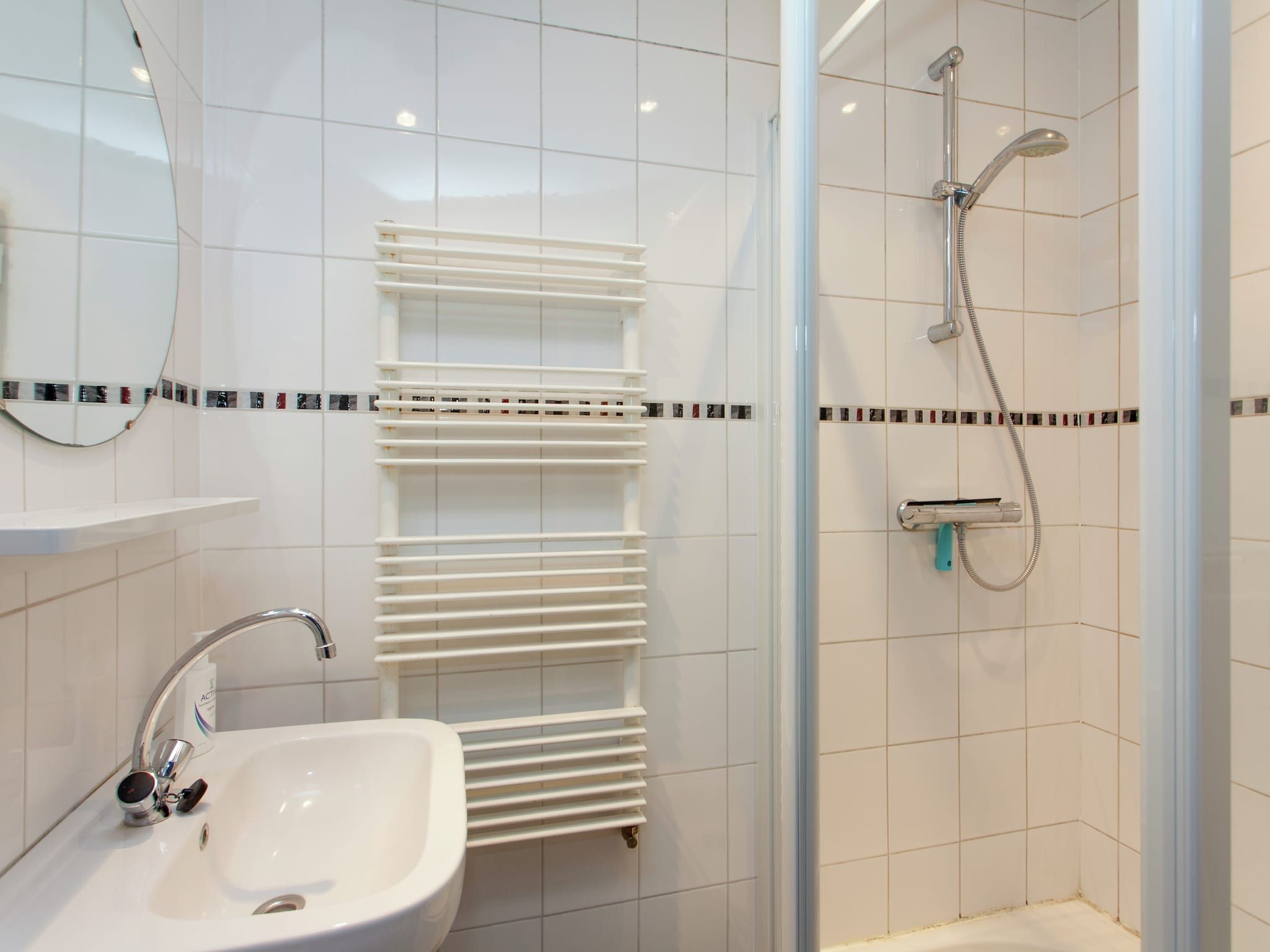 De badkamer van Skries in Nes Ameland