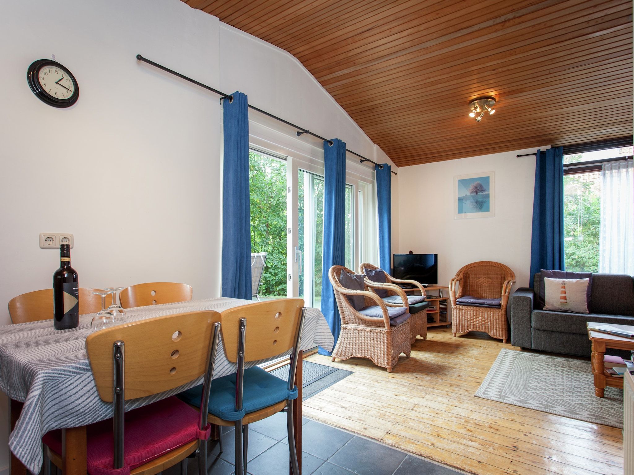 De eetkamer van Skries in Nes Ameland