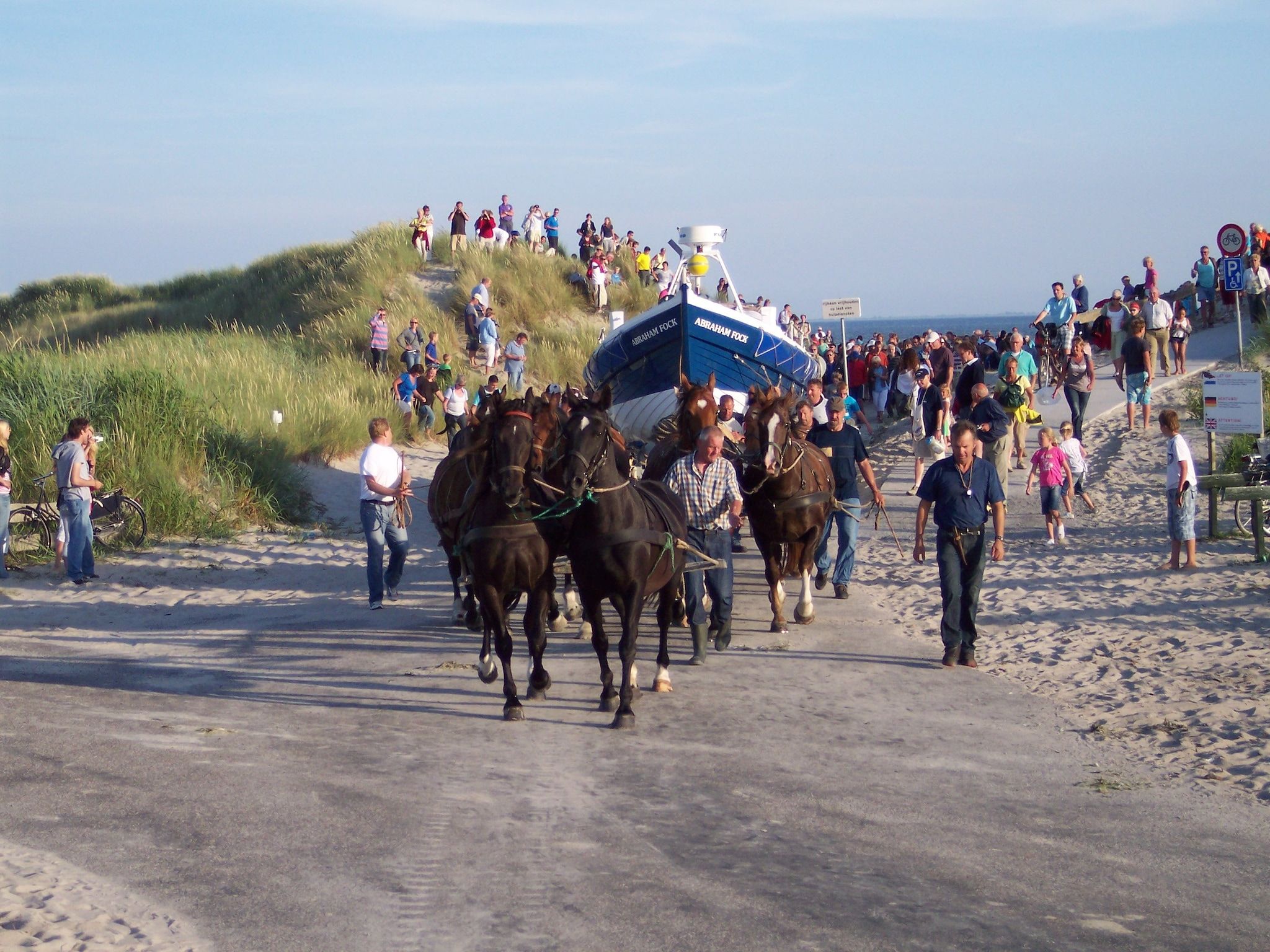 Sfeerbeeld van Skries in Nes Ameland