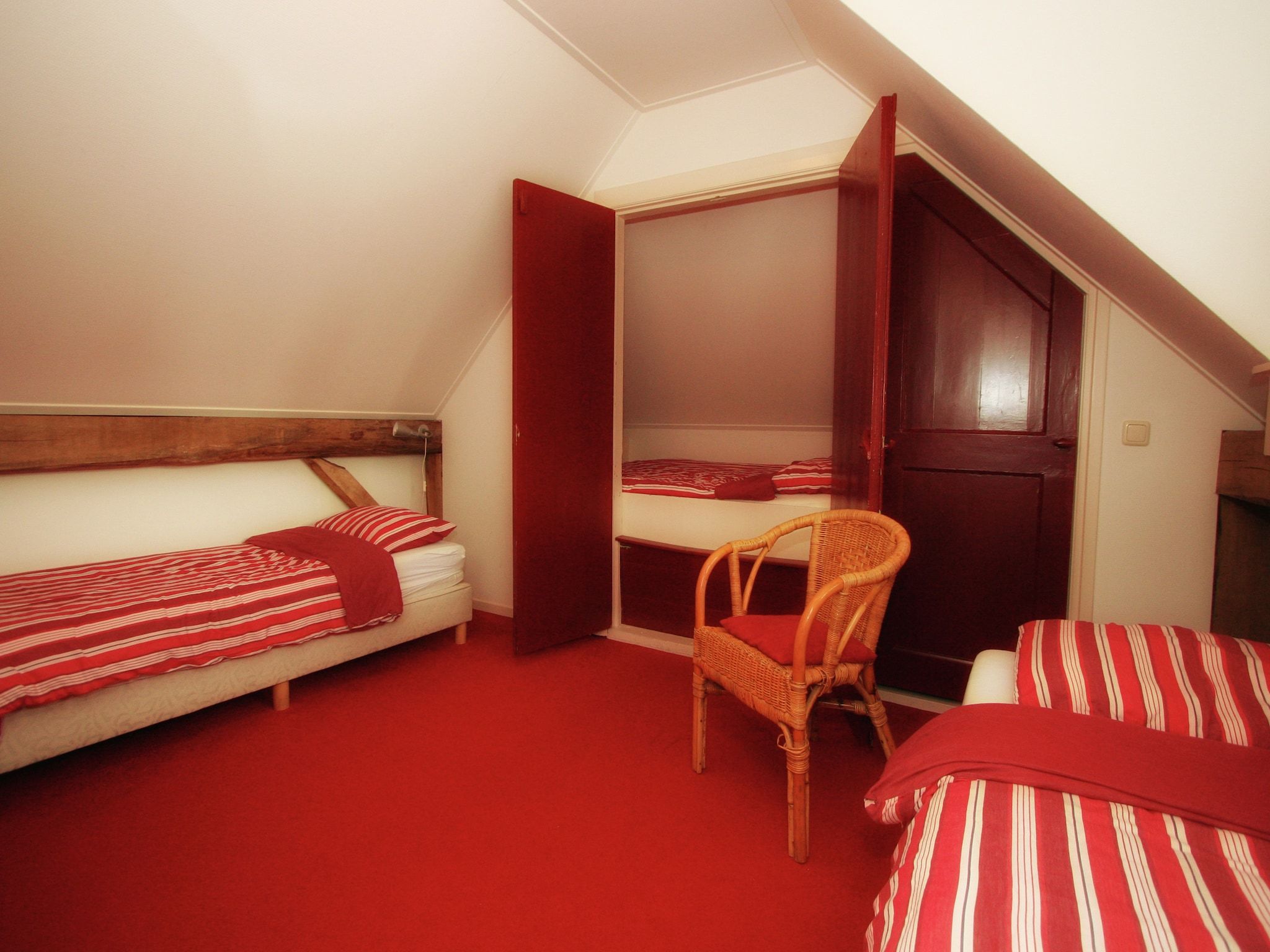 Een slaapkamer van De Hytte in Balkbrug