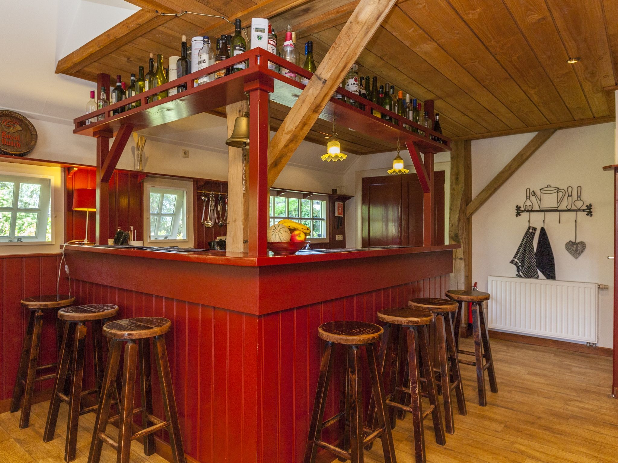 De keuken van De Hytte in Balkbrug