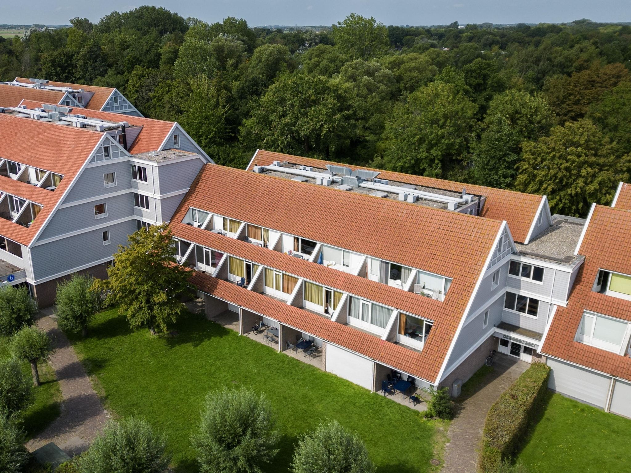 De buitenkant van Aquadelta 22 in Bruinisse