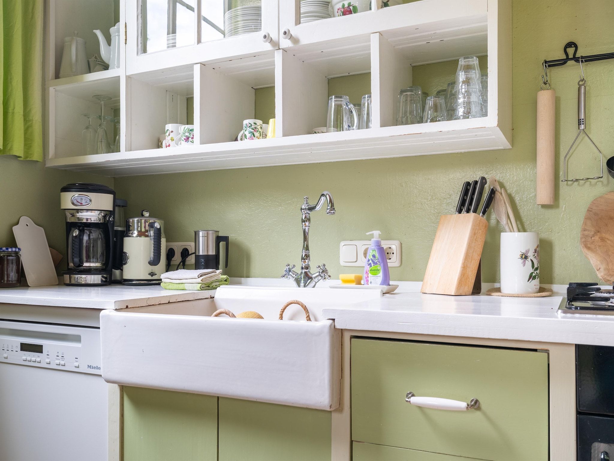 De keuken van Koetshuis 't Geyn-Landgoed Noordenhoek in Deil