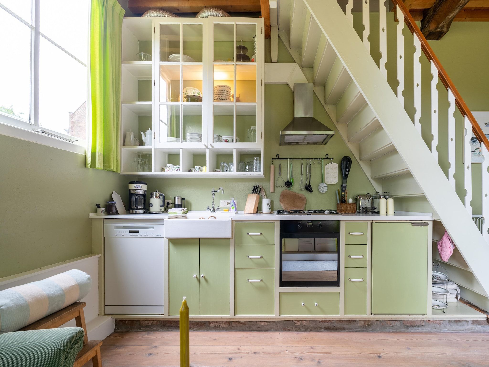 De keuken van Koetshuis 't Geyn-Landgoed Noordenhoek in Deil