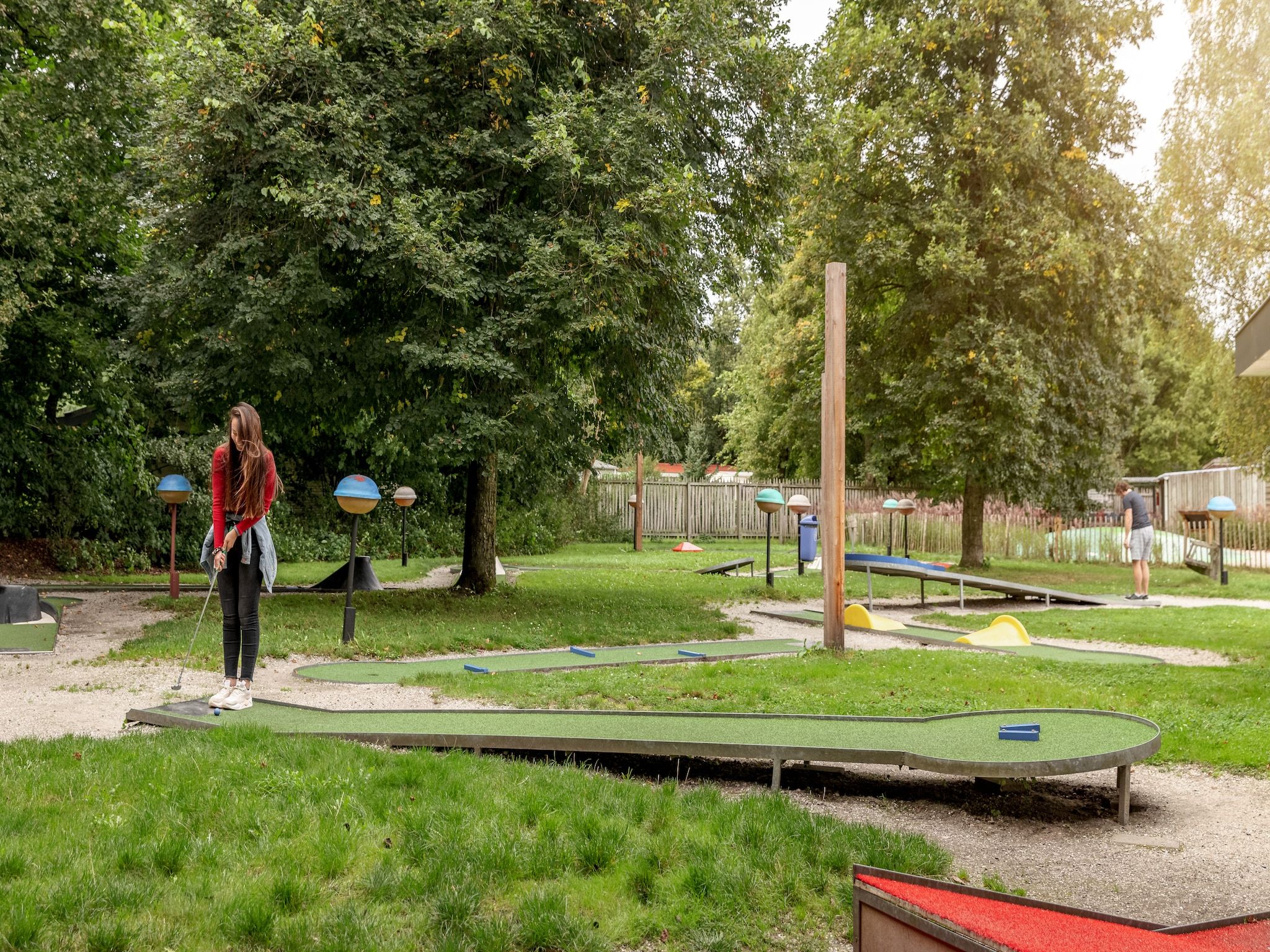 Parkfaciliteiten bij Bospark Lunsbergen 6 in Borger