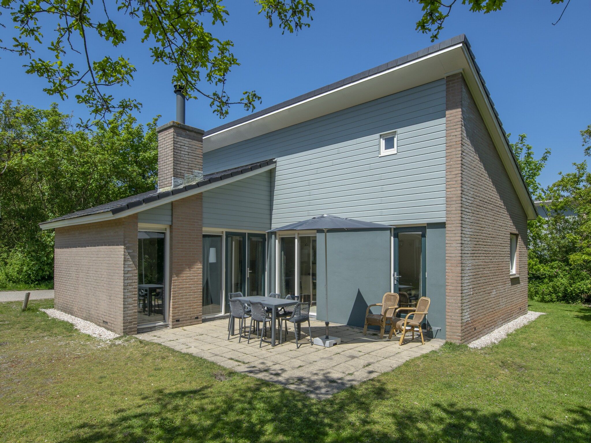 De buitenkant van Vakantiepark Kijkduin 2 in Den Haag