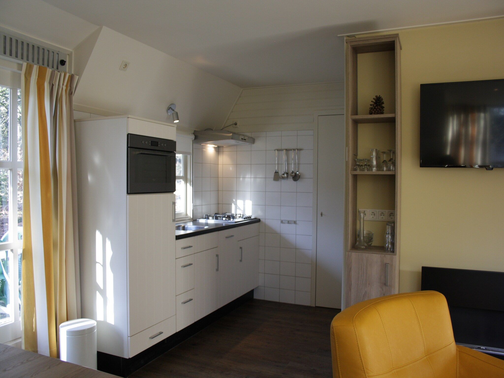 De keuken van Vakantiepark Herperduin 4 in Herpen