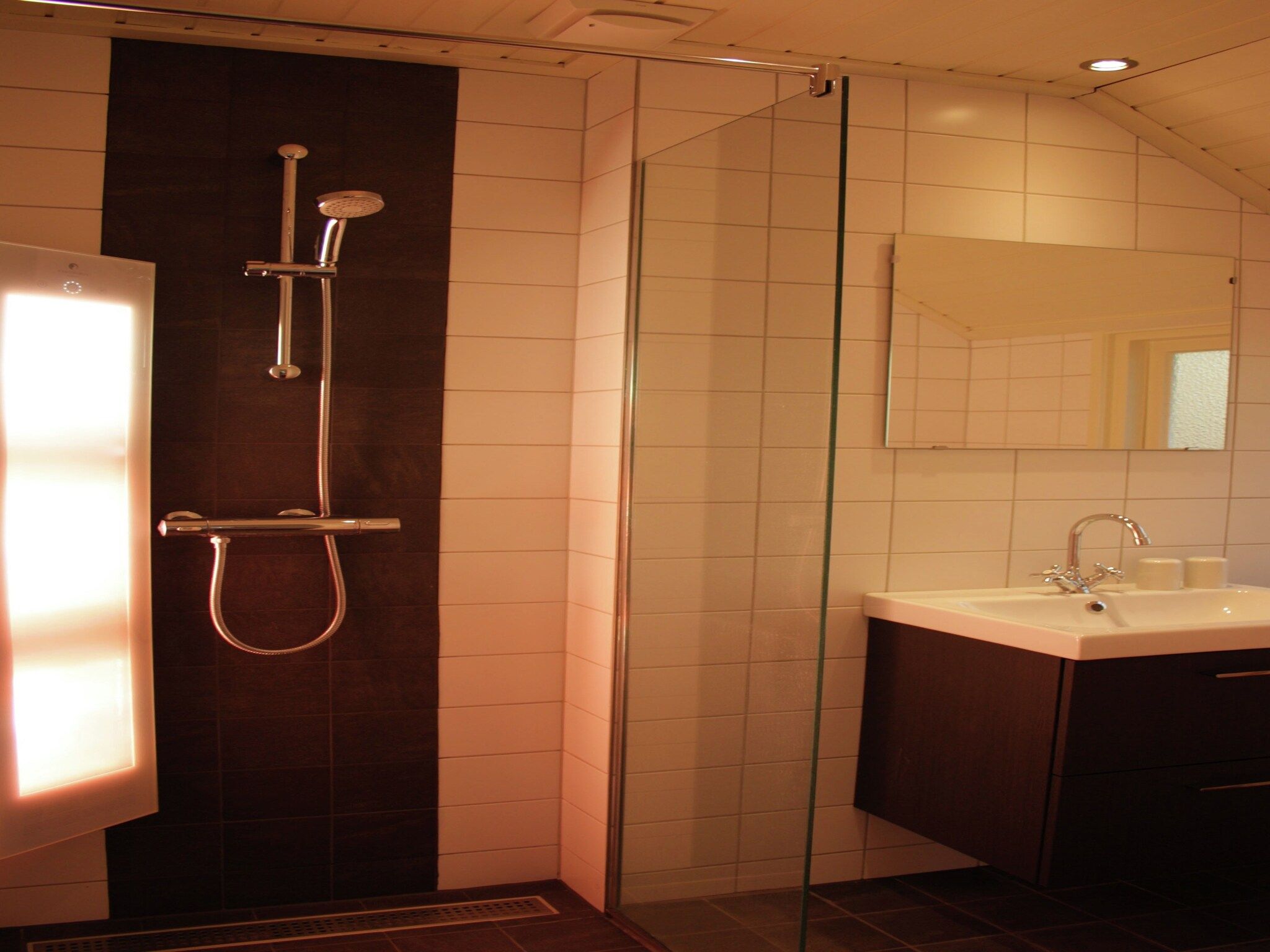 De badkamer van Vakantiepark Herperduin 4 in Herpen