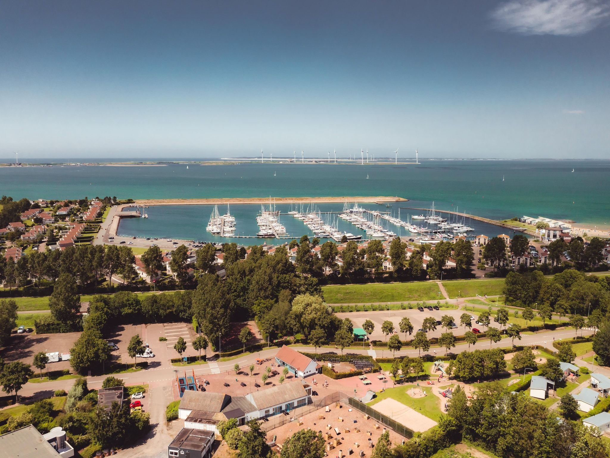 De omgeving van Roompot Beach Resort 4 in Kamperland