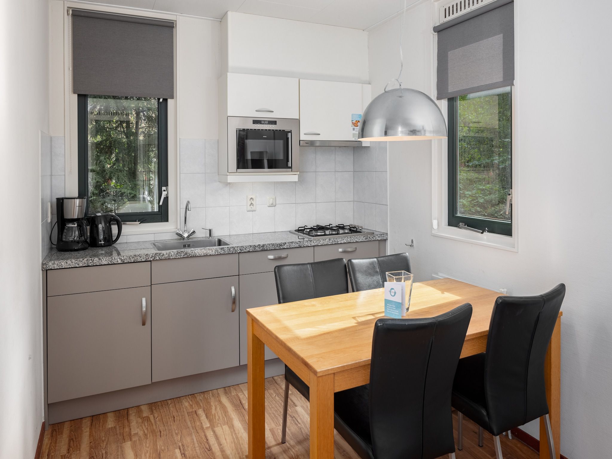 De keuken van Bospark Lunsbergen 7 in Borger