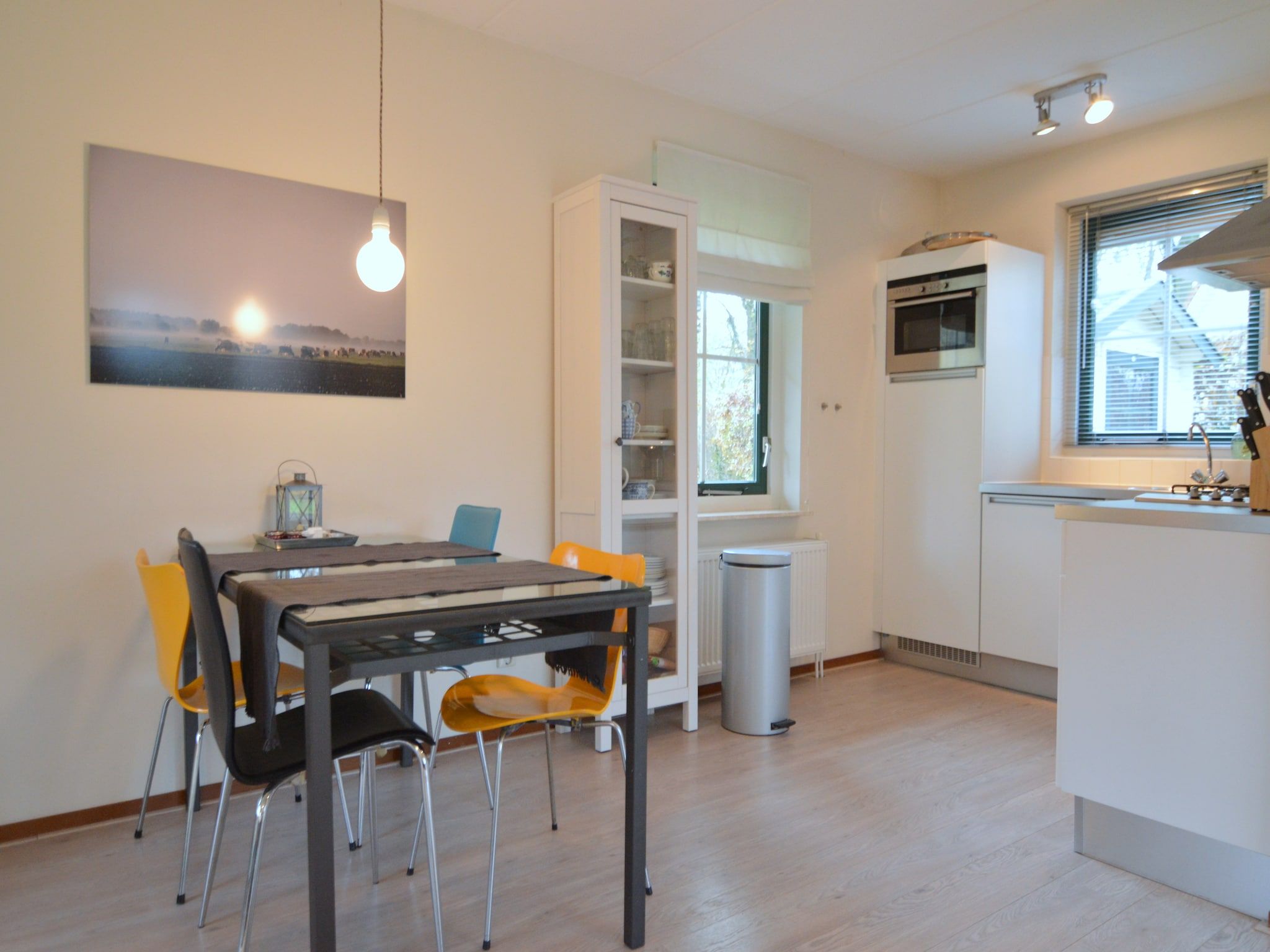 De eetkamer van Wildeman in Heeten