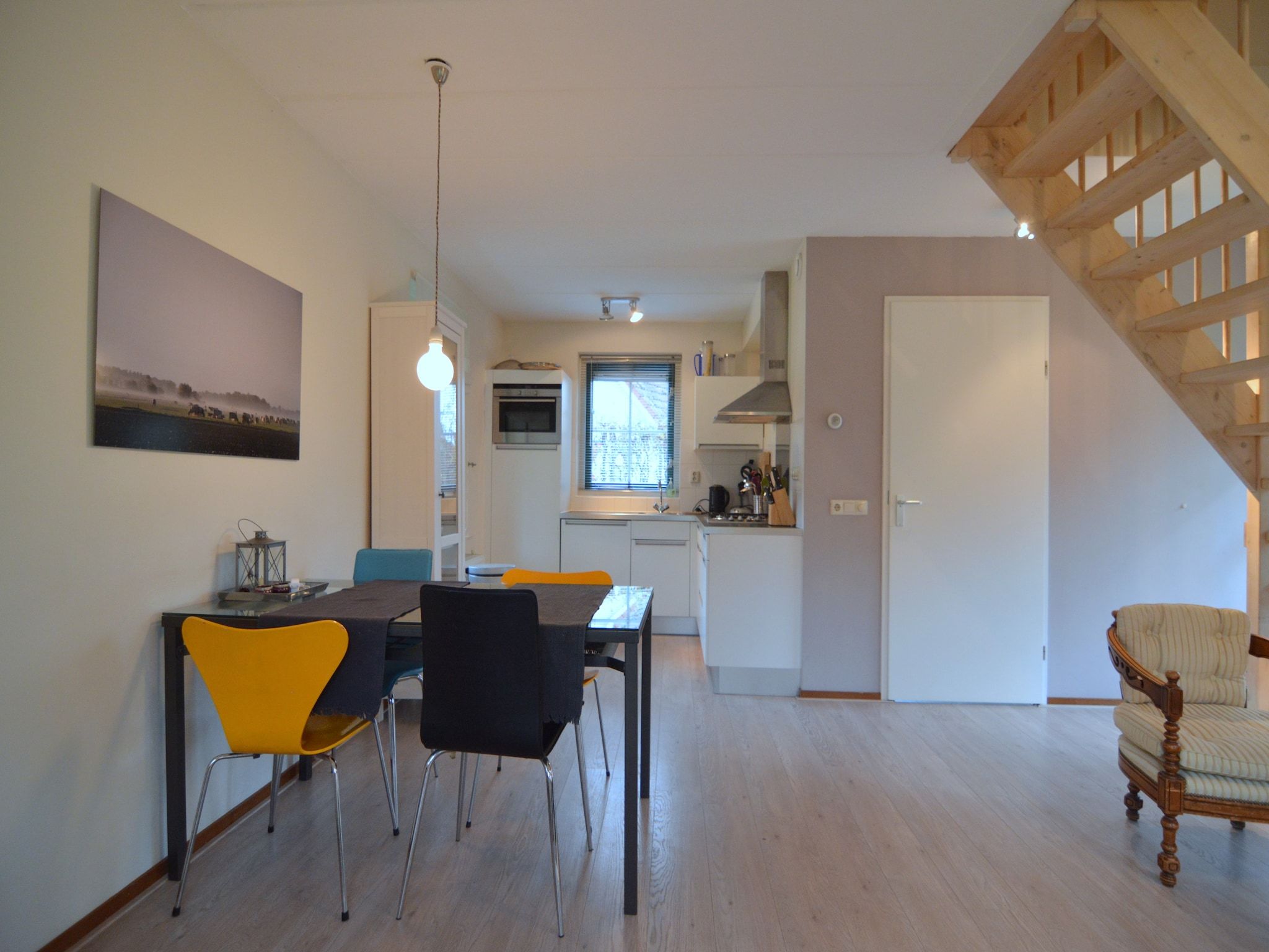 De eetkamer van Wildeman in Heeten