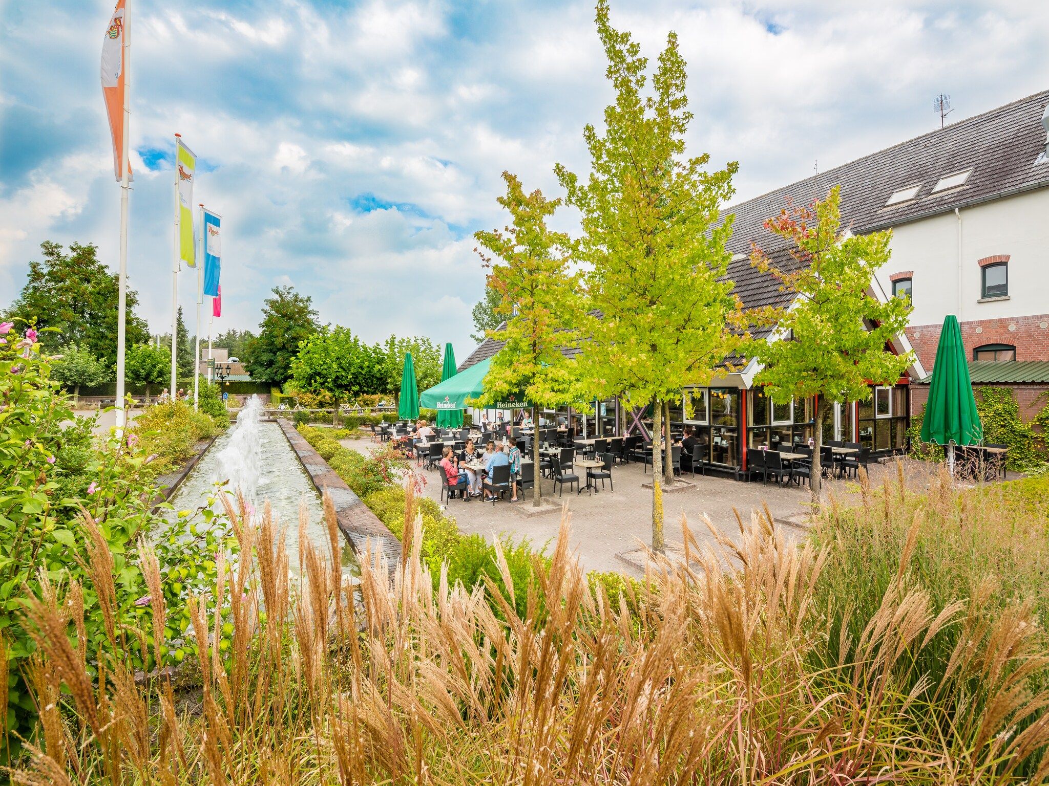 Parkfaciliteiten bij Vakantiepark Klein Vink 14 in Arcen