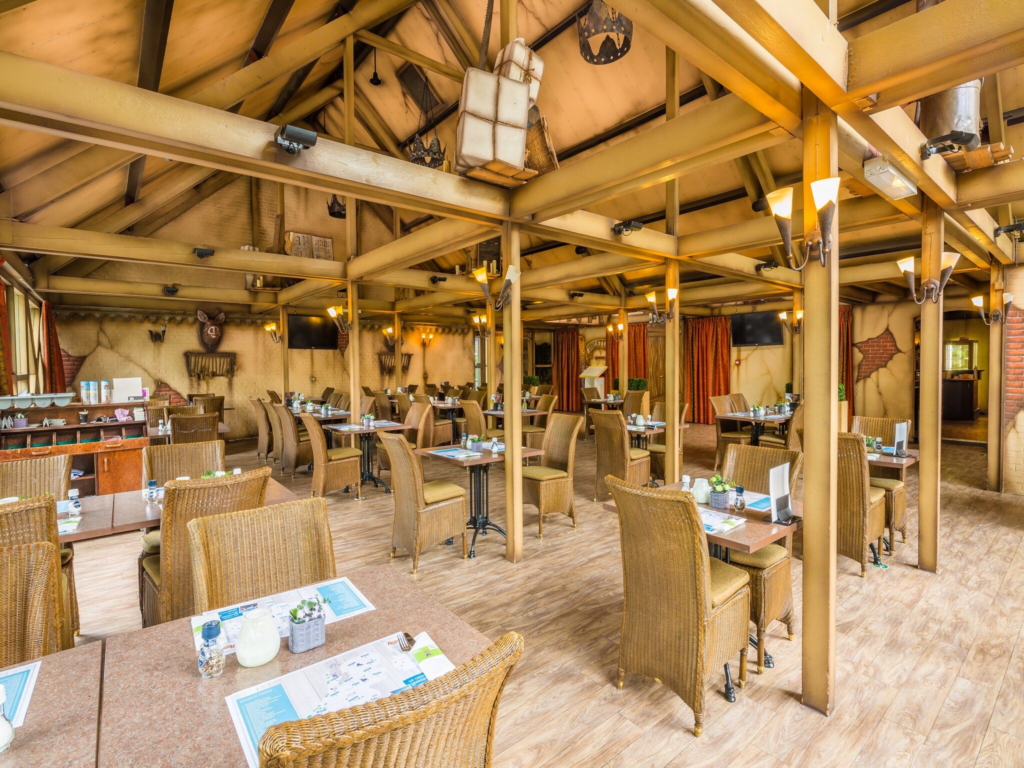 Parkfaciliteiten bij Vakantiepark Klein Vink 13 in Arcen