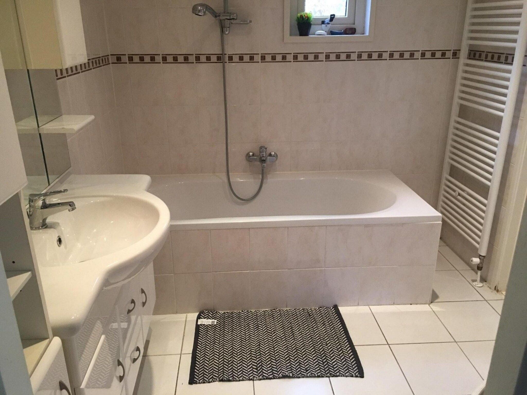 De badkamer van Hackfort l’etage 8 in Lochem