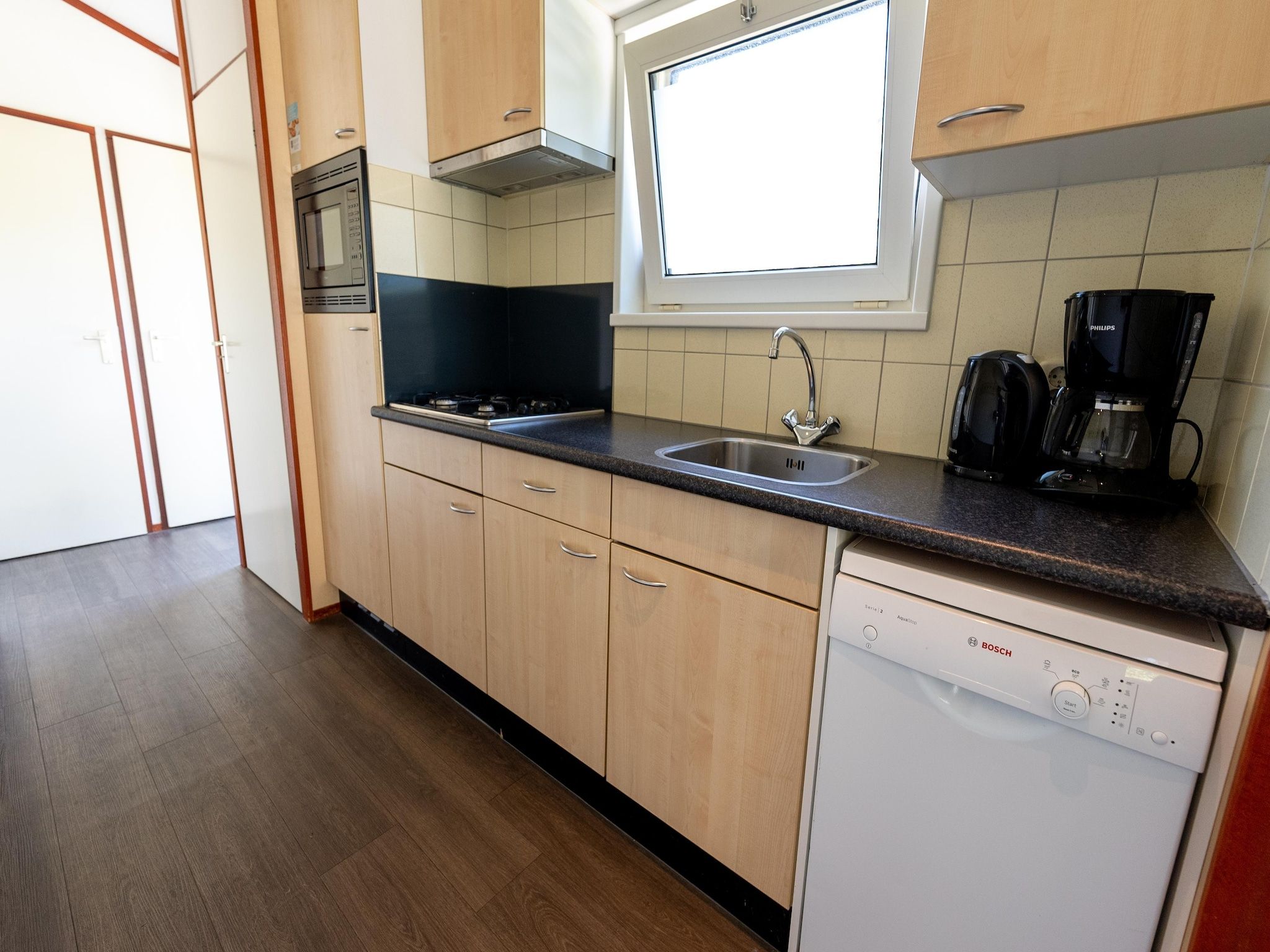 De keuken van Kustpark Egmond aan Zee 4 in Egmond aan zee