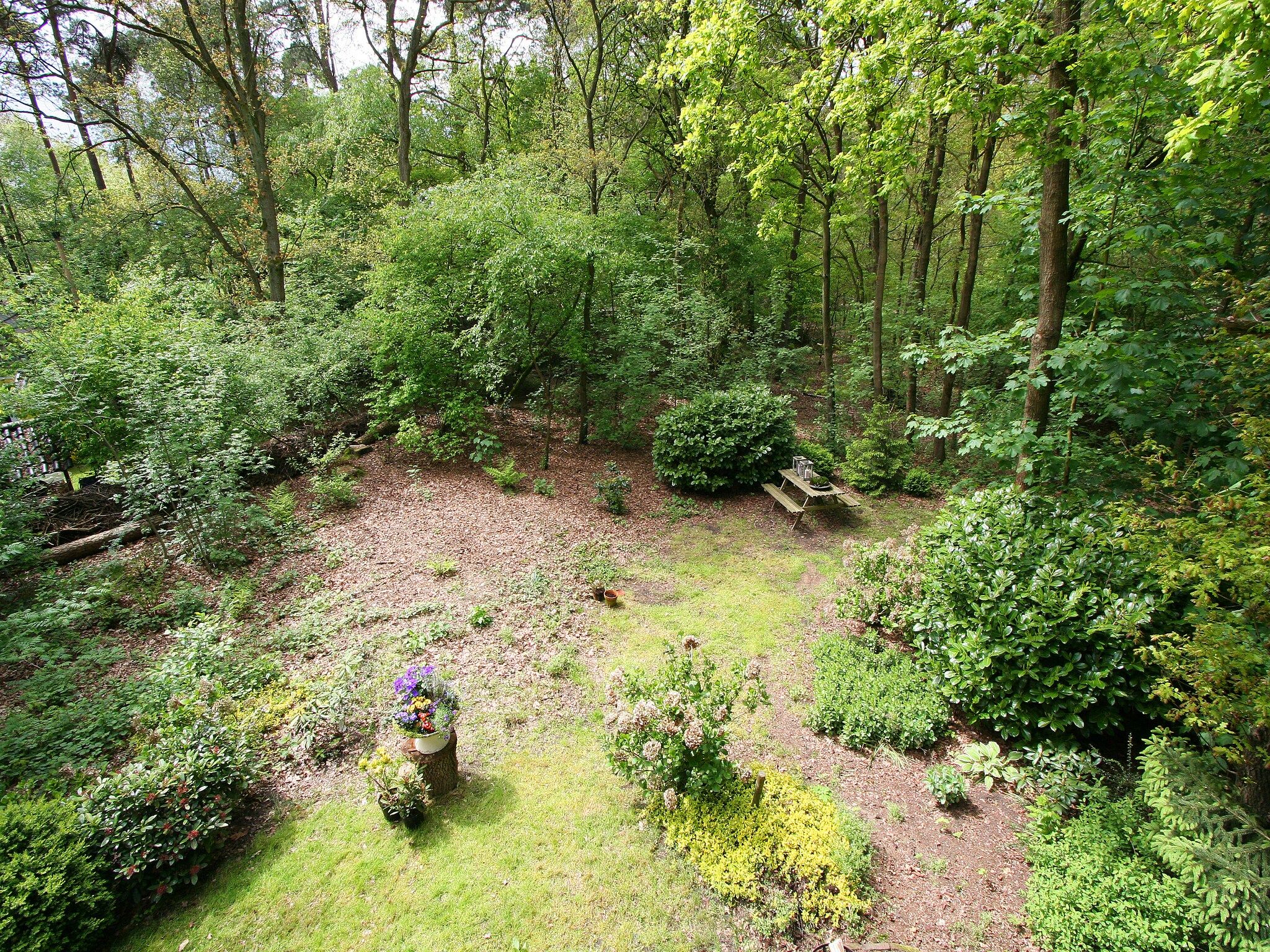 De tuin van Boshuis in Dalfsen