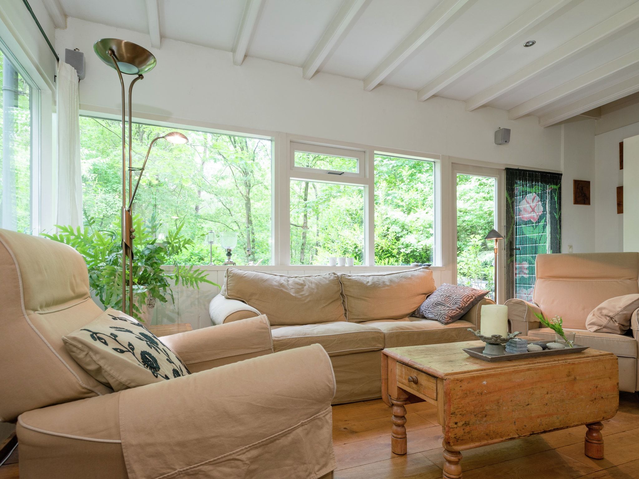 De woonkamer van Boshuis in Dalfsen