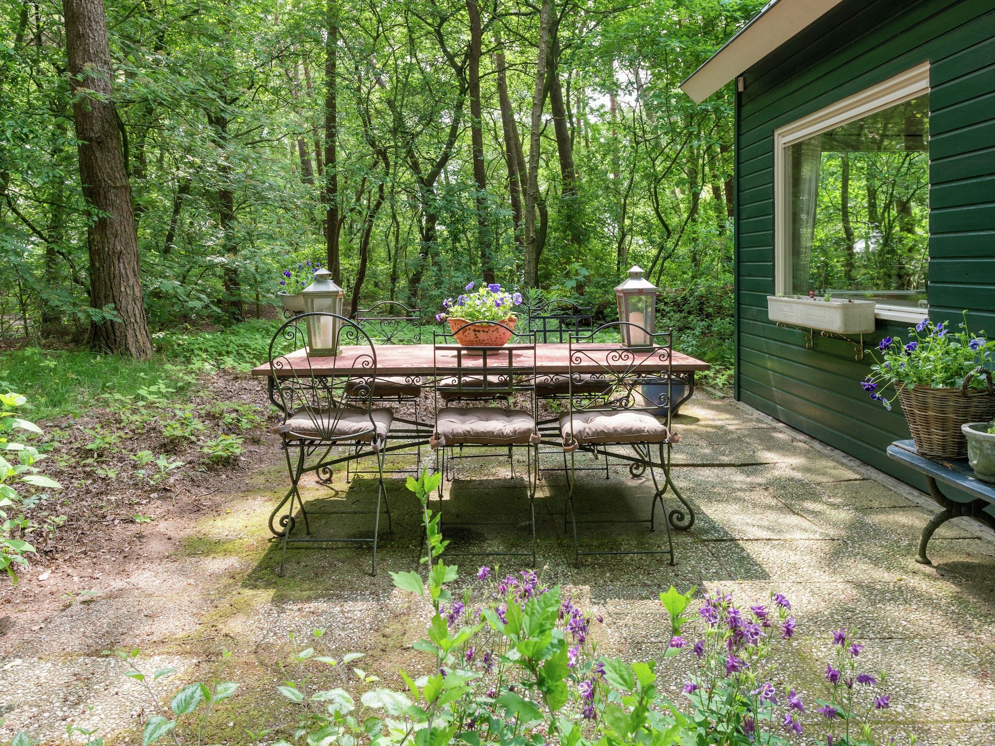 Het terras van Boshuis in Dalfsen