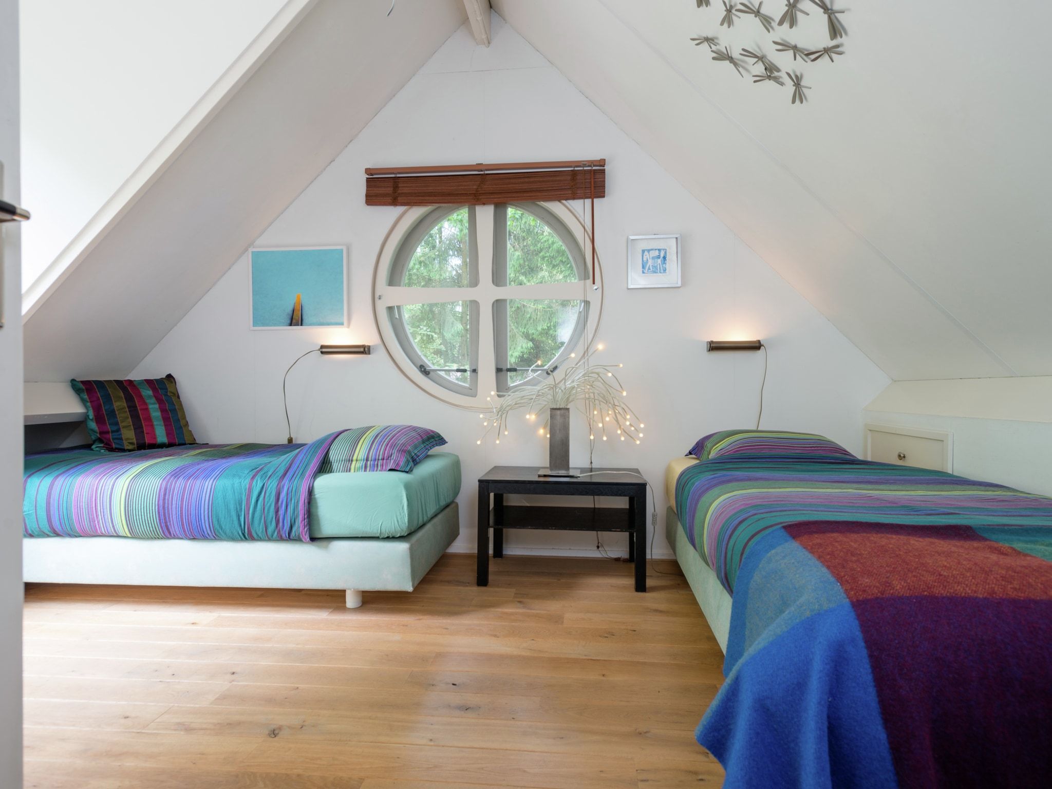 Een slaapkamer van Boshuis in Dalfsen