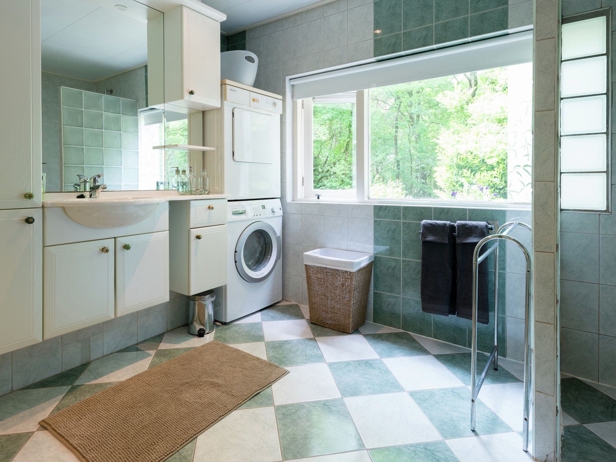 De badkamer van Boshuis in Dalfsen