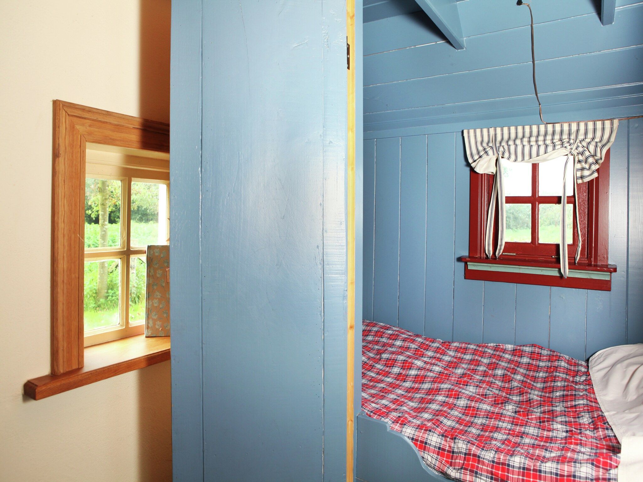 Een slaapkamer van Kotman's spieker 6 persoons in Enschede