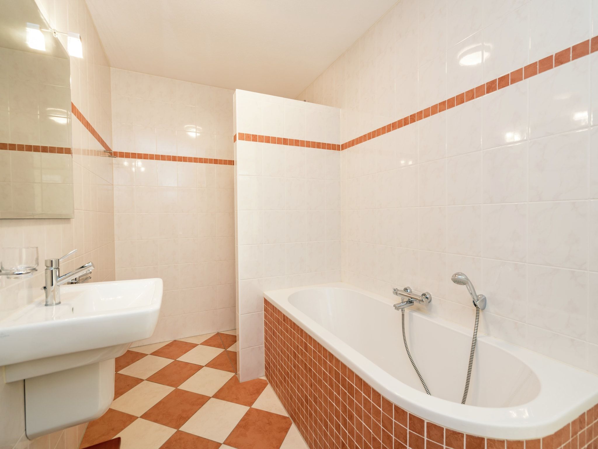 De badkamer van Flevohuis in Biddinghuizen