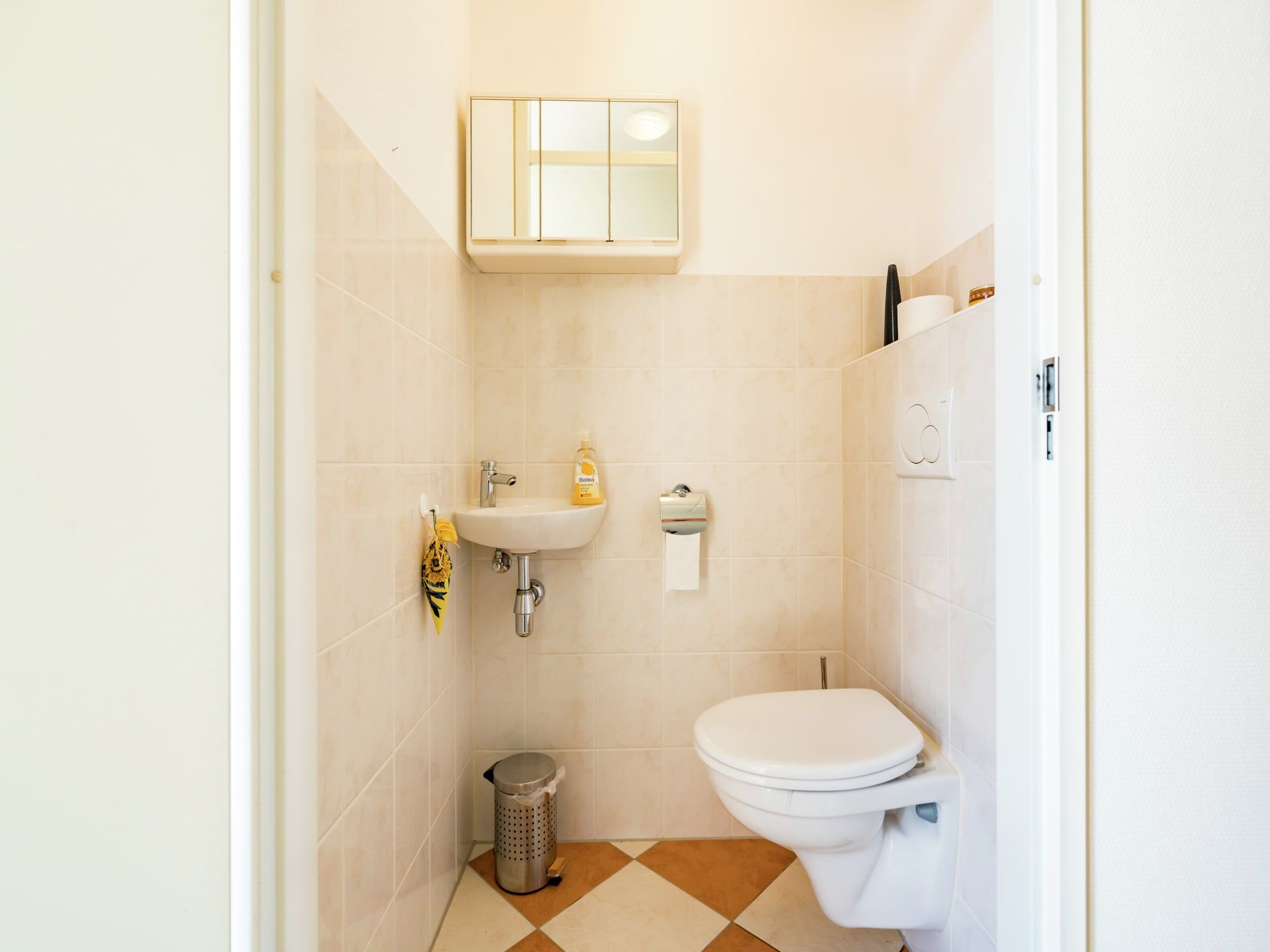 De badkamer van Flevohuis in Biddinghuizen