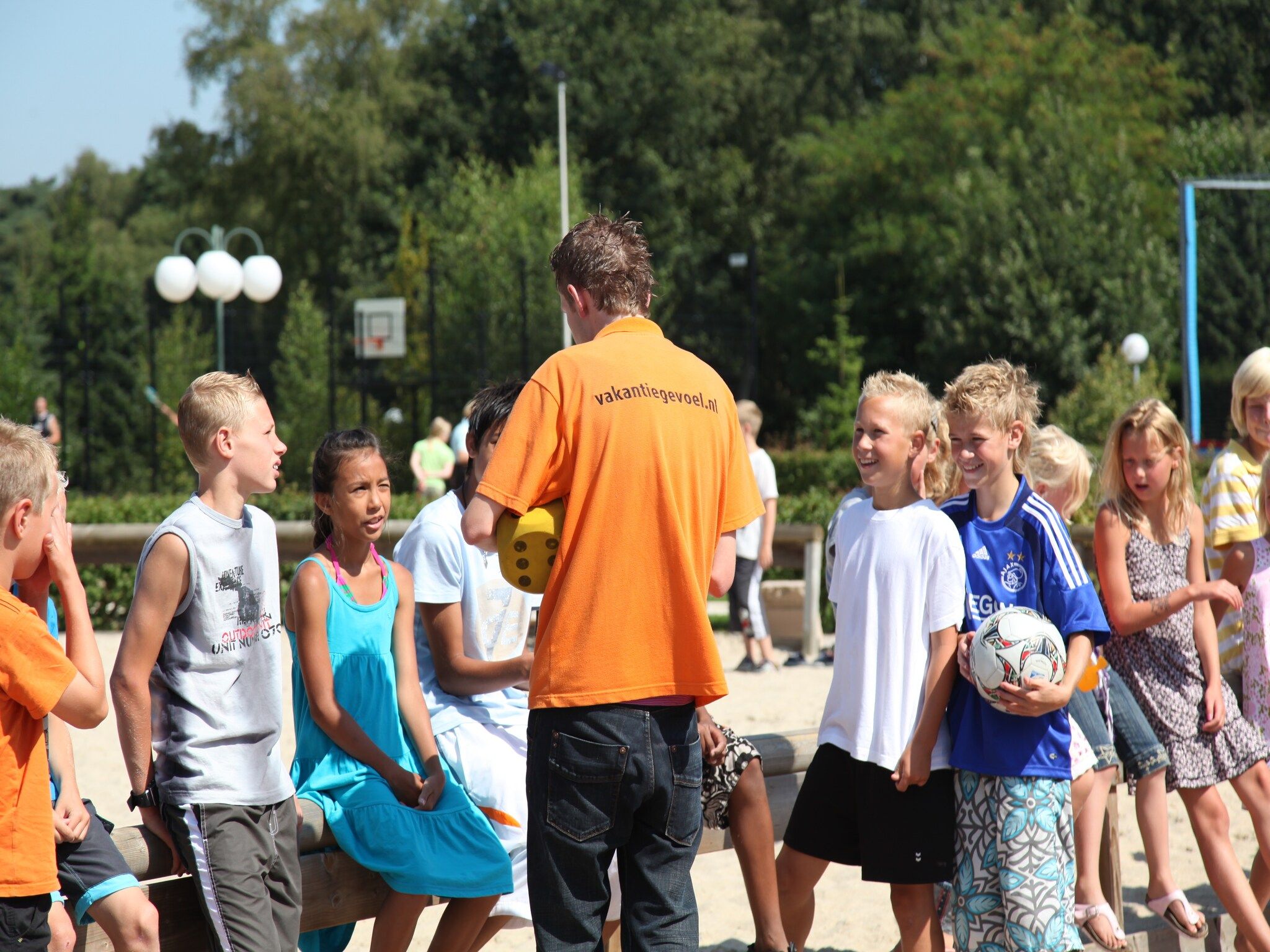 Parkfaciliteiten bij Resort Arcen 6 in Arcen