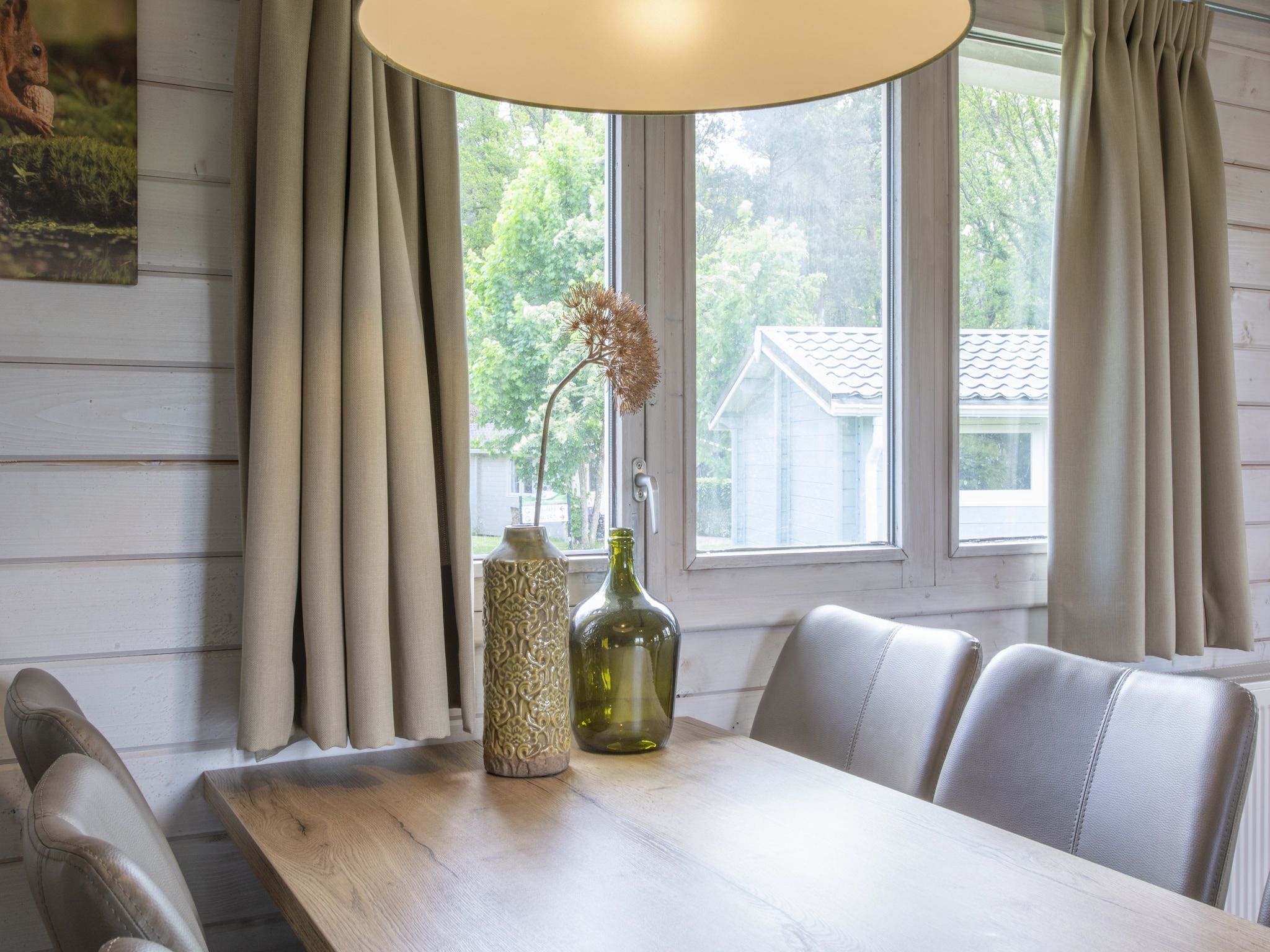 De eetkamer van Resort Arcen 6 in Arcen