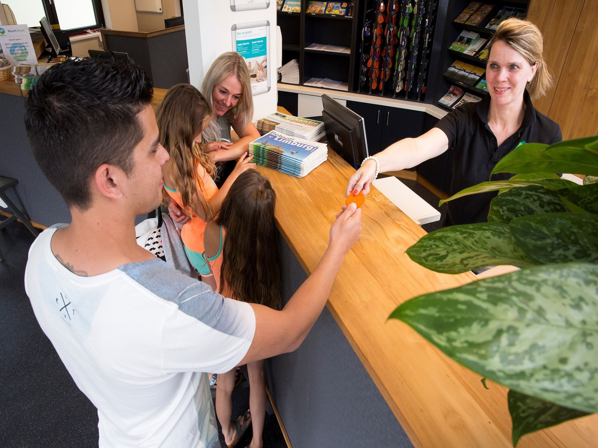 Parkfaciliteiten bij Resort Arcen 15 in Arcen