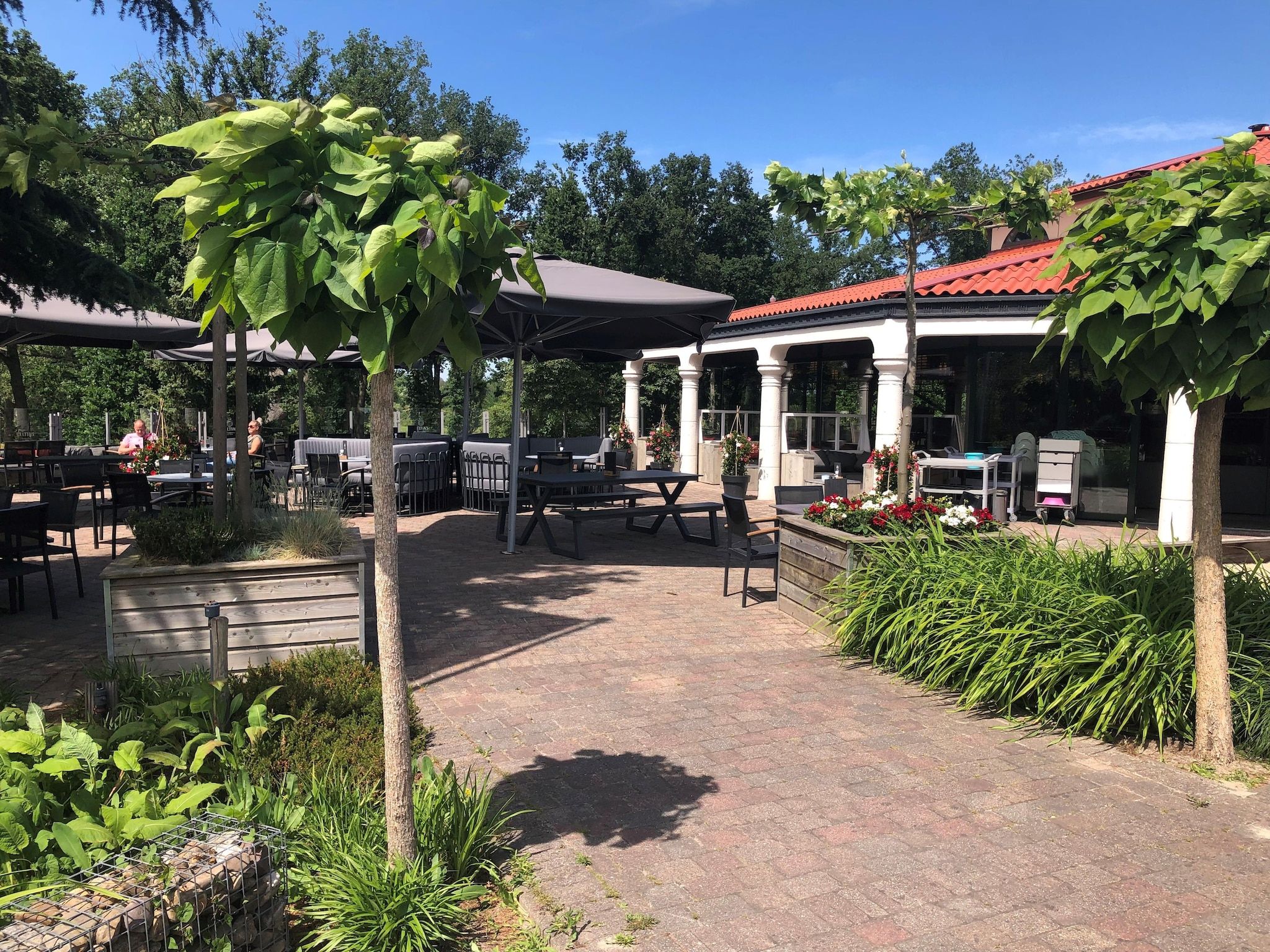 Parkfaciliteiten bij Resort Arcen 15 in Arcen