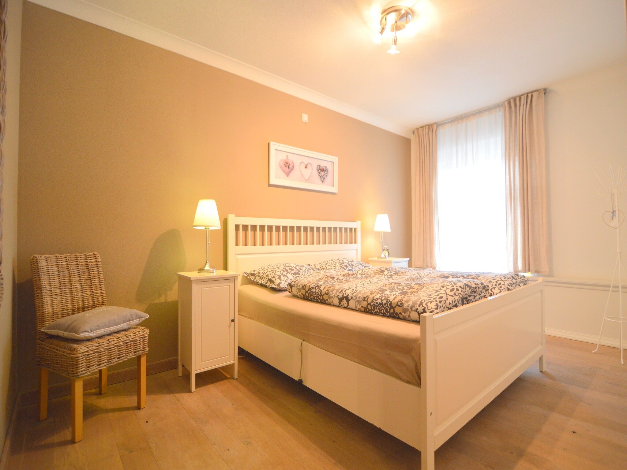 Een slaapkamer van Maasheuvel in Roosteren