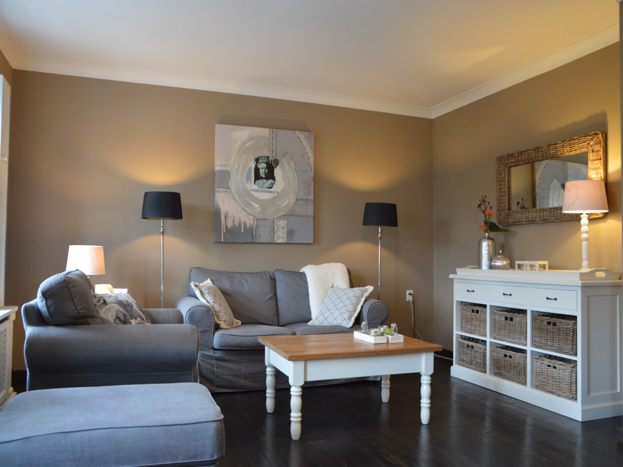 De woonkamer van Maasheuvel in Roosteren