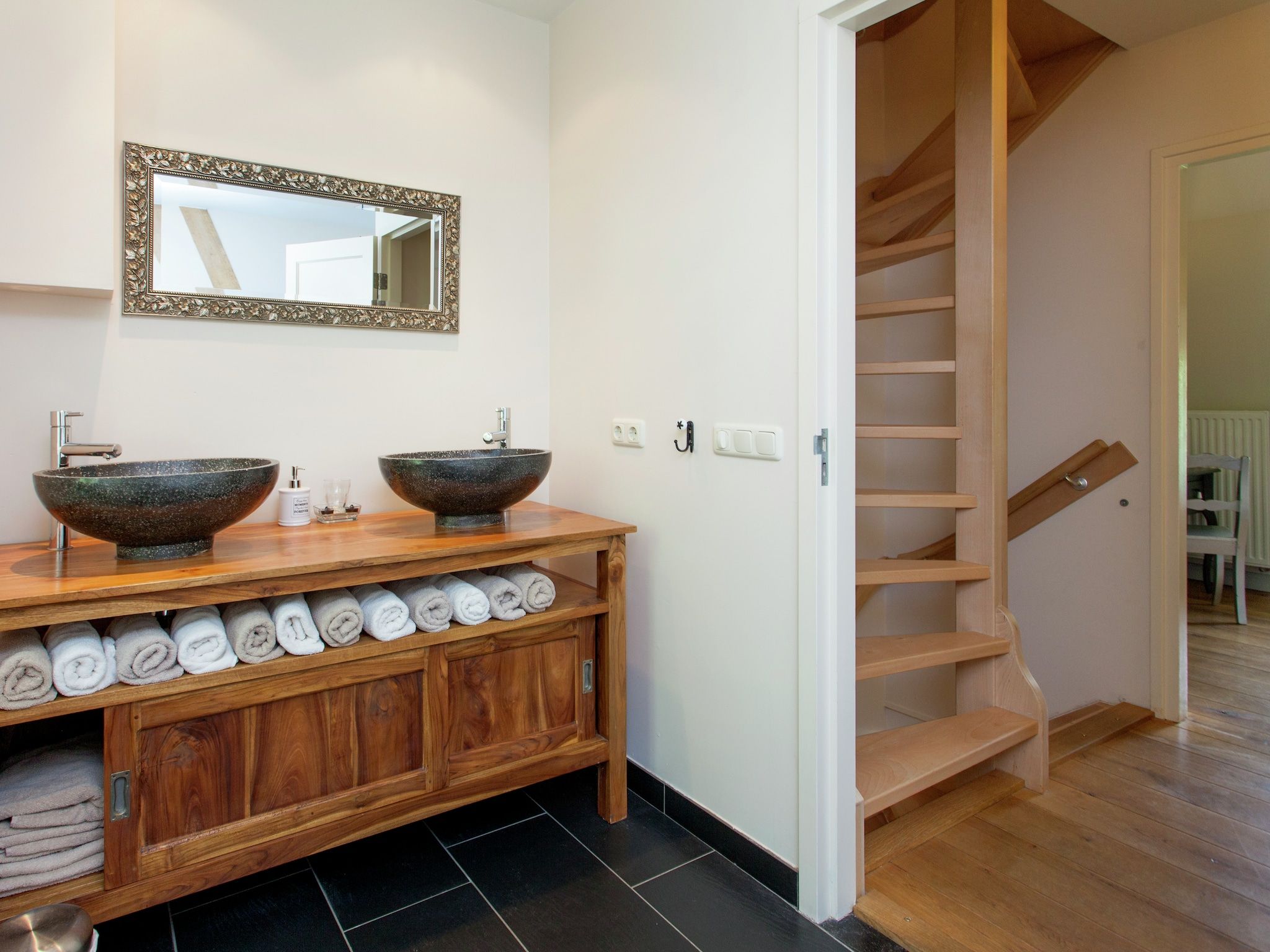 De badkamer van Hoeve A Gen Water - Botterblumke in Slenaken