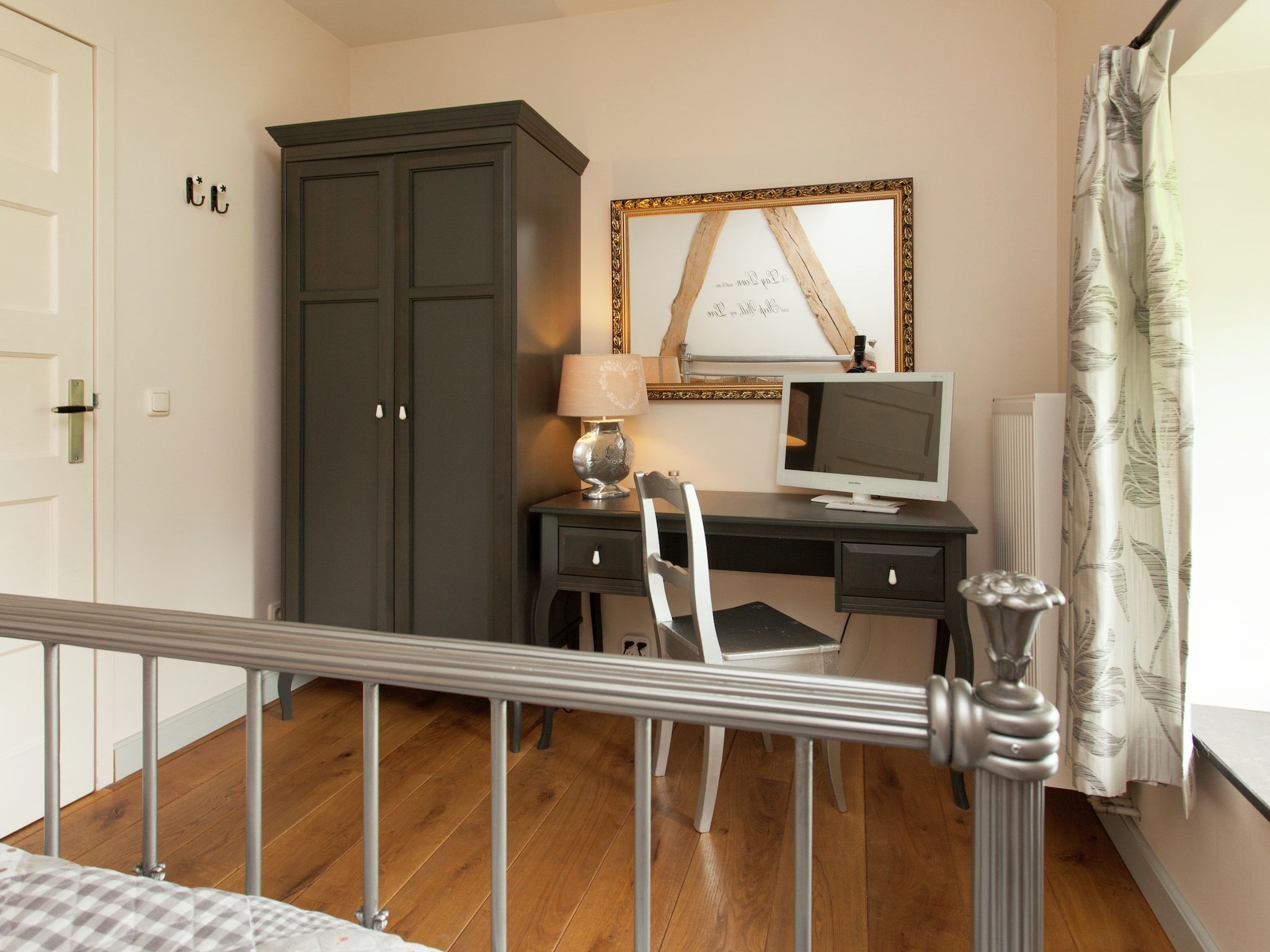 Een slaapkamer van Hoeve A Gen Water - Botterblumke in Slenaken