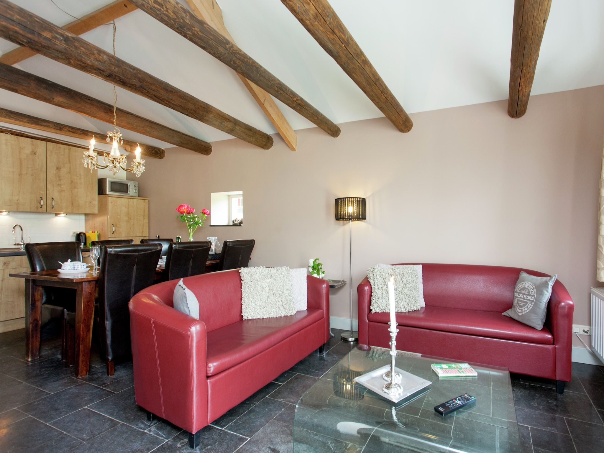 De woonkamer van Hoeve A Gen Water - Botterblumke in Slenaken