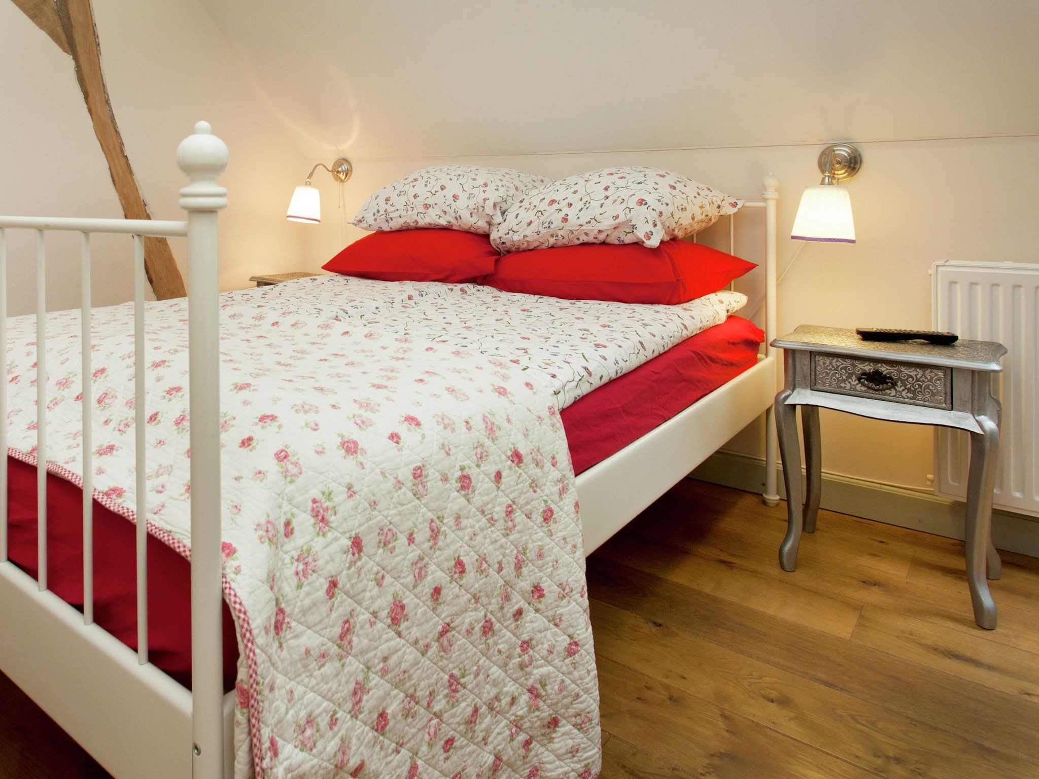 Een slaapkamer van Hoeve A Gen Water - Botterblumke in Slenaken