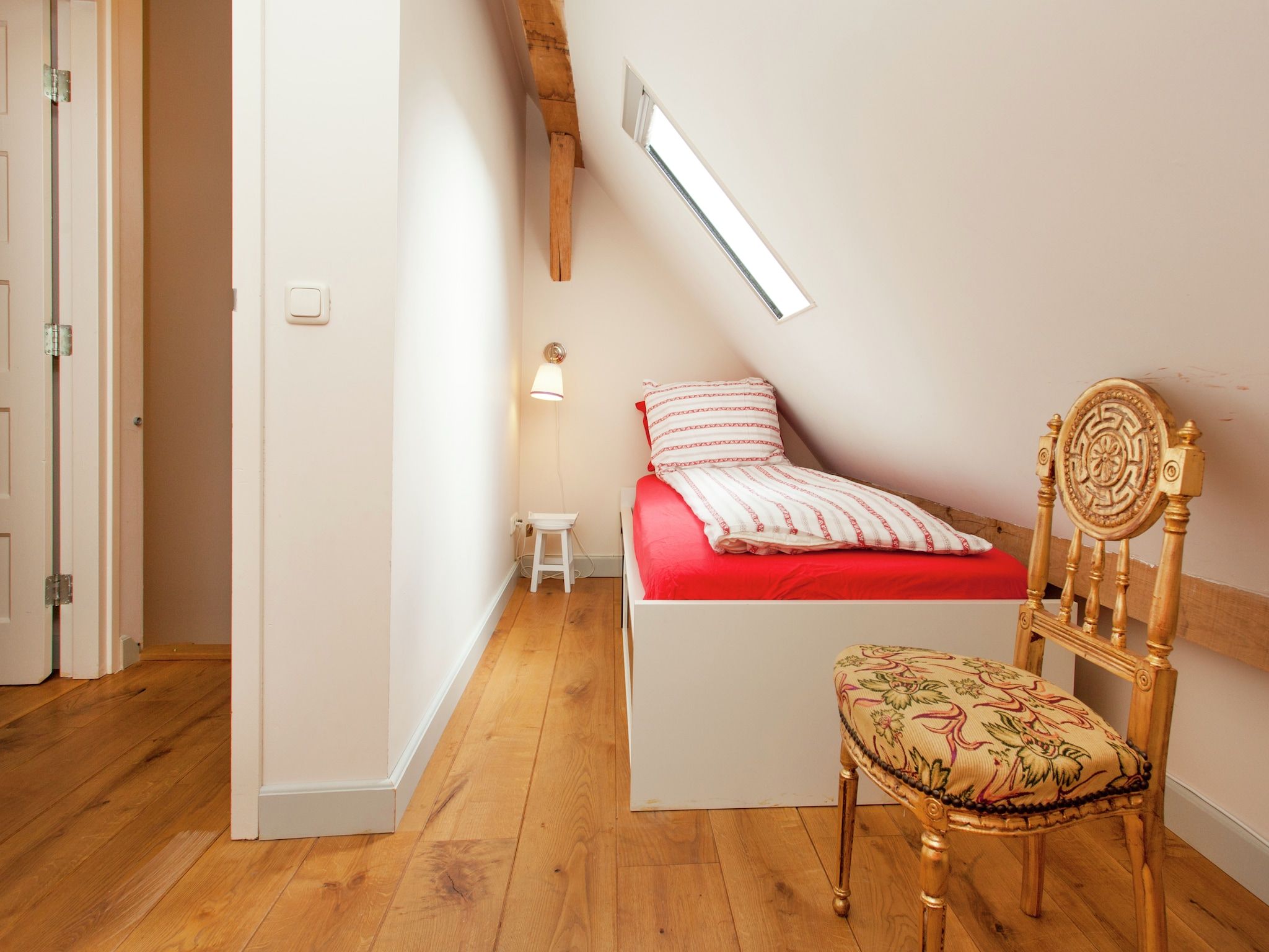 Een slaapkamer van Hoeve A Gen Water - Botterblumke in Slenaken