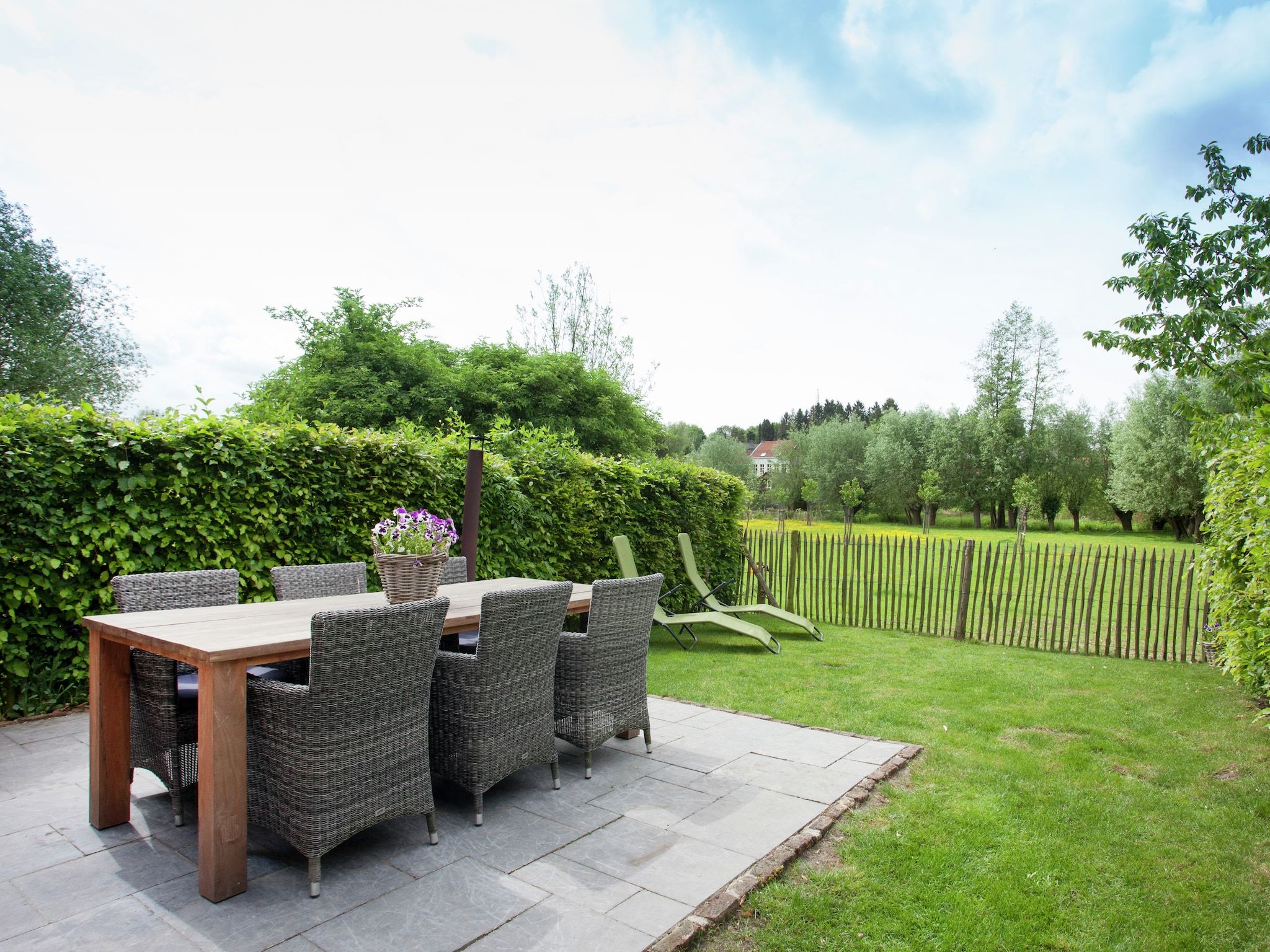 Het uitzicht vanaf Hoeve A Gen Water - Botterblumke in Slenaken