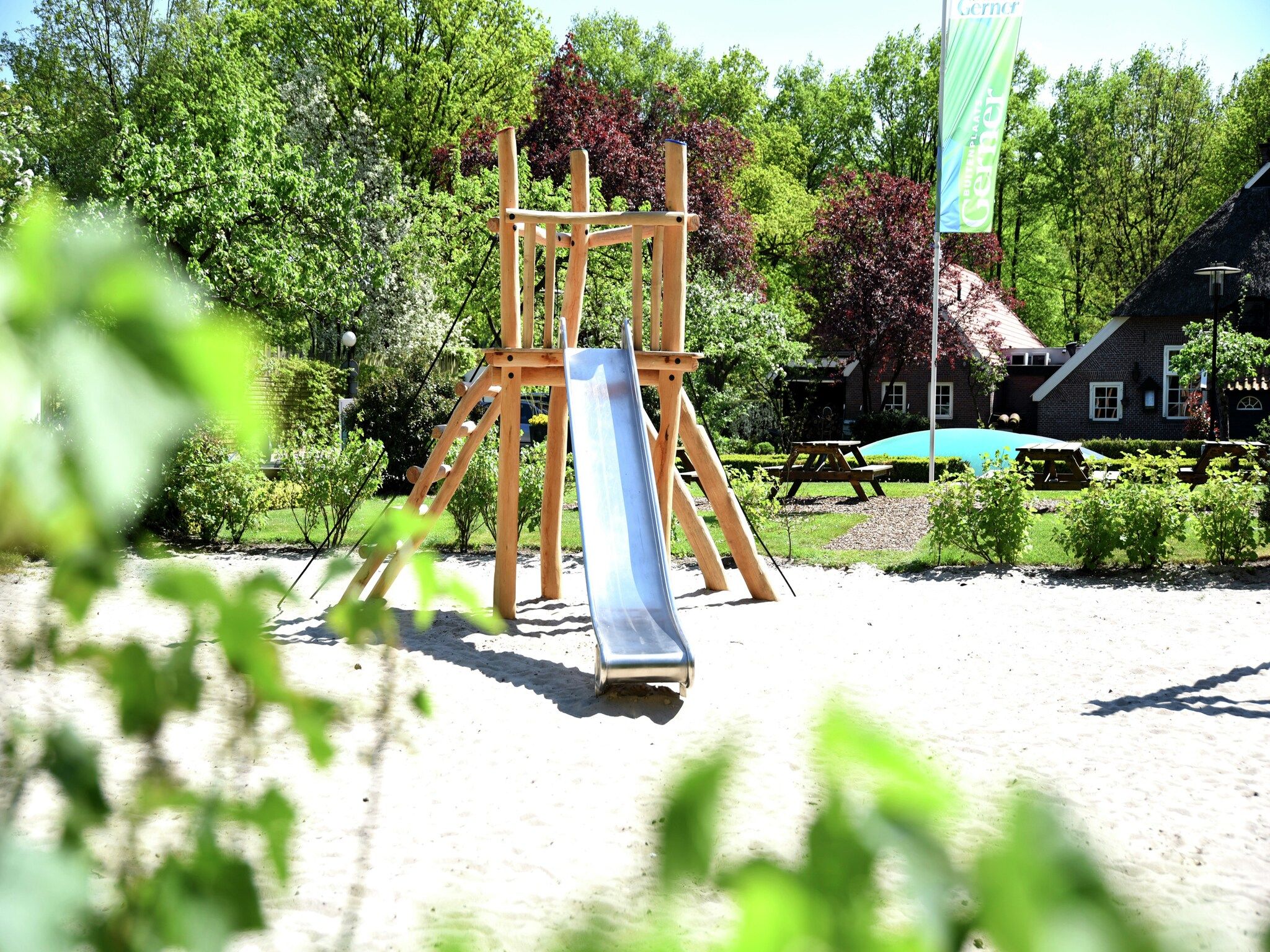 Parkfaciliteiten bij Buitenplaats Gerner 4 in Dalfsen